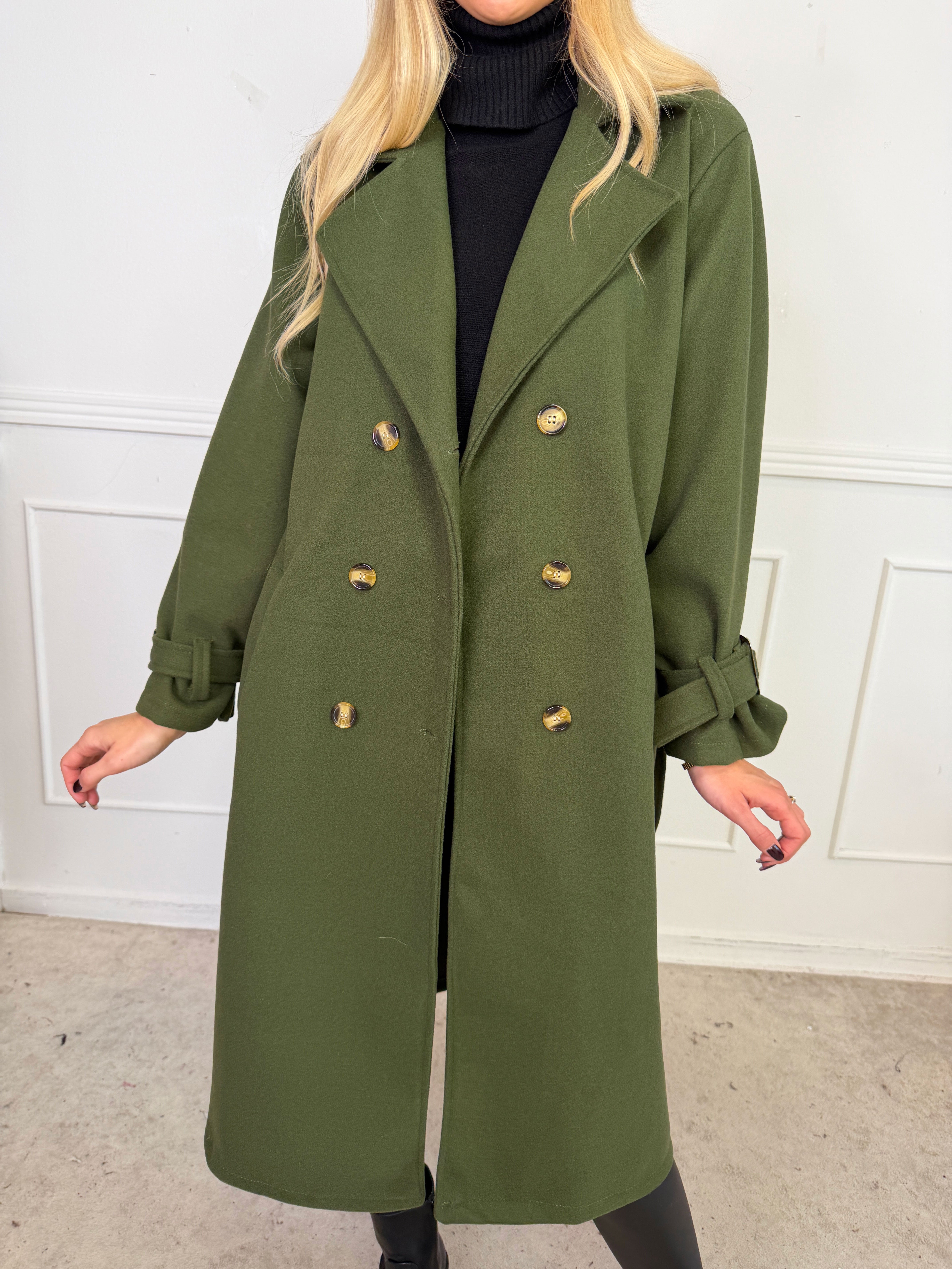 Sharpay Coat - Trenchcoat med bindebånd