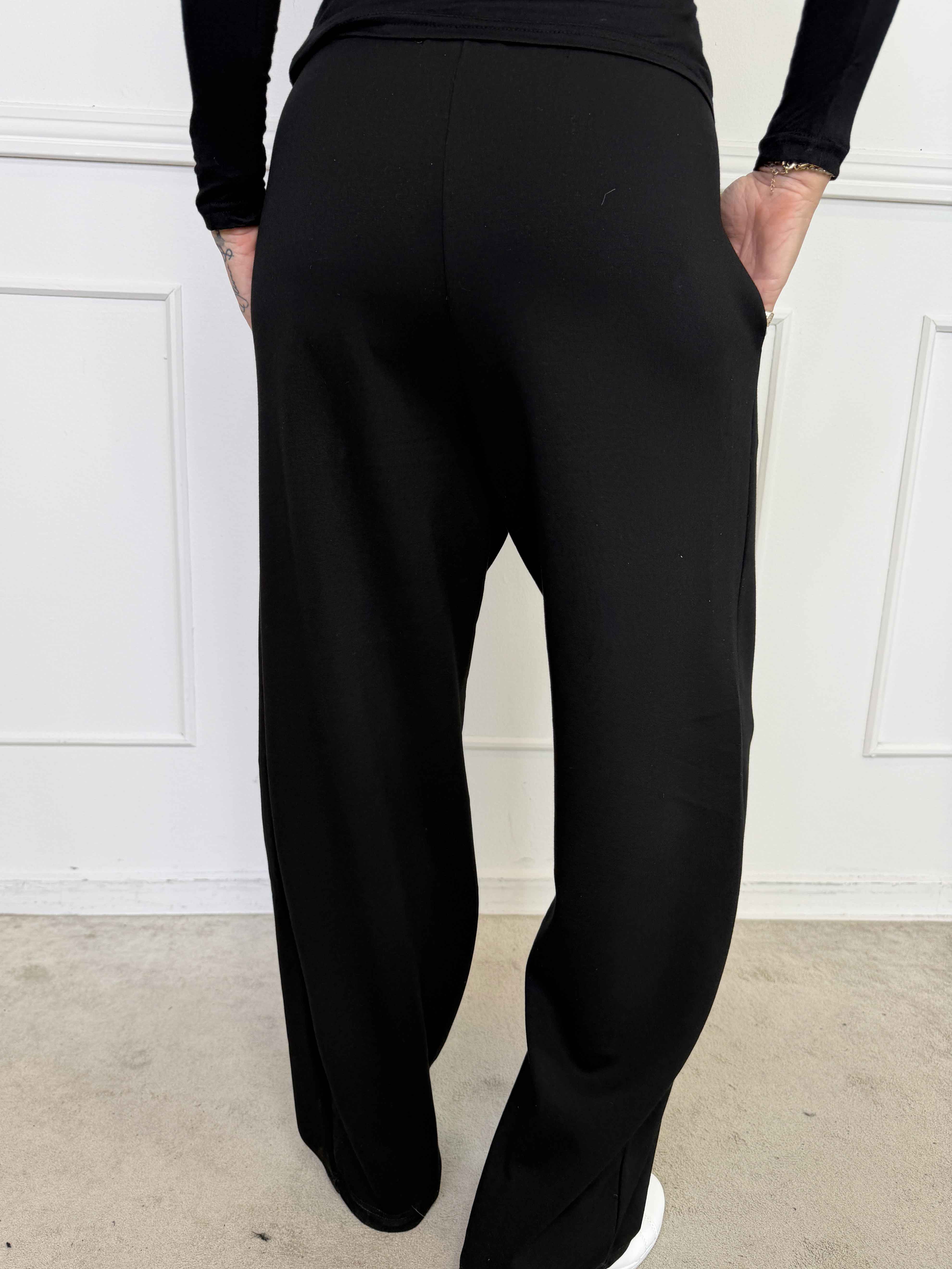 Umbra - Bløde joggingbukser med vidde bukseben