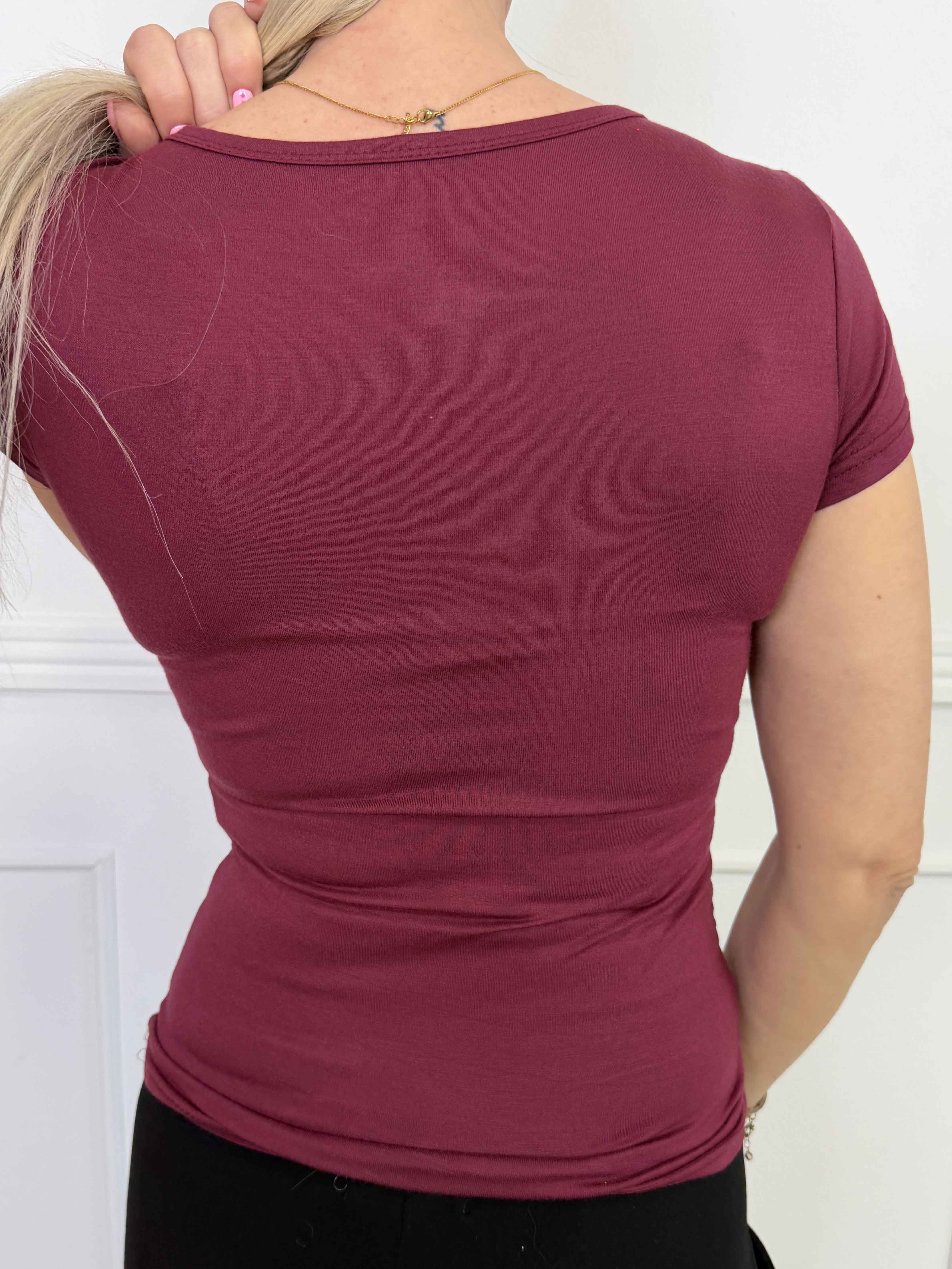 Jenny - Basis t-shirt i blød viskose