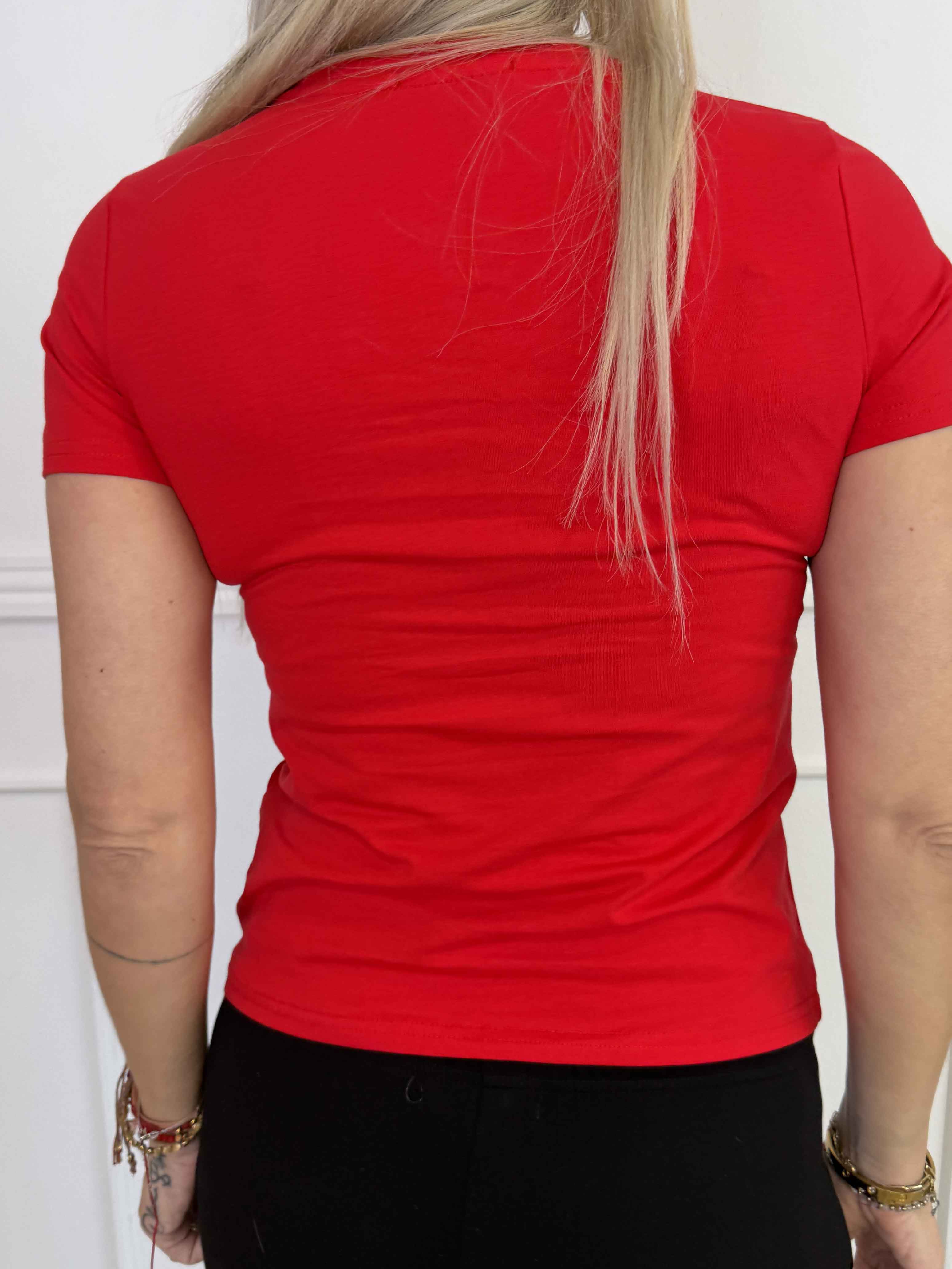 Rebekah - Basis t-shirt i bomuld