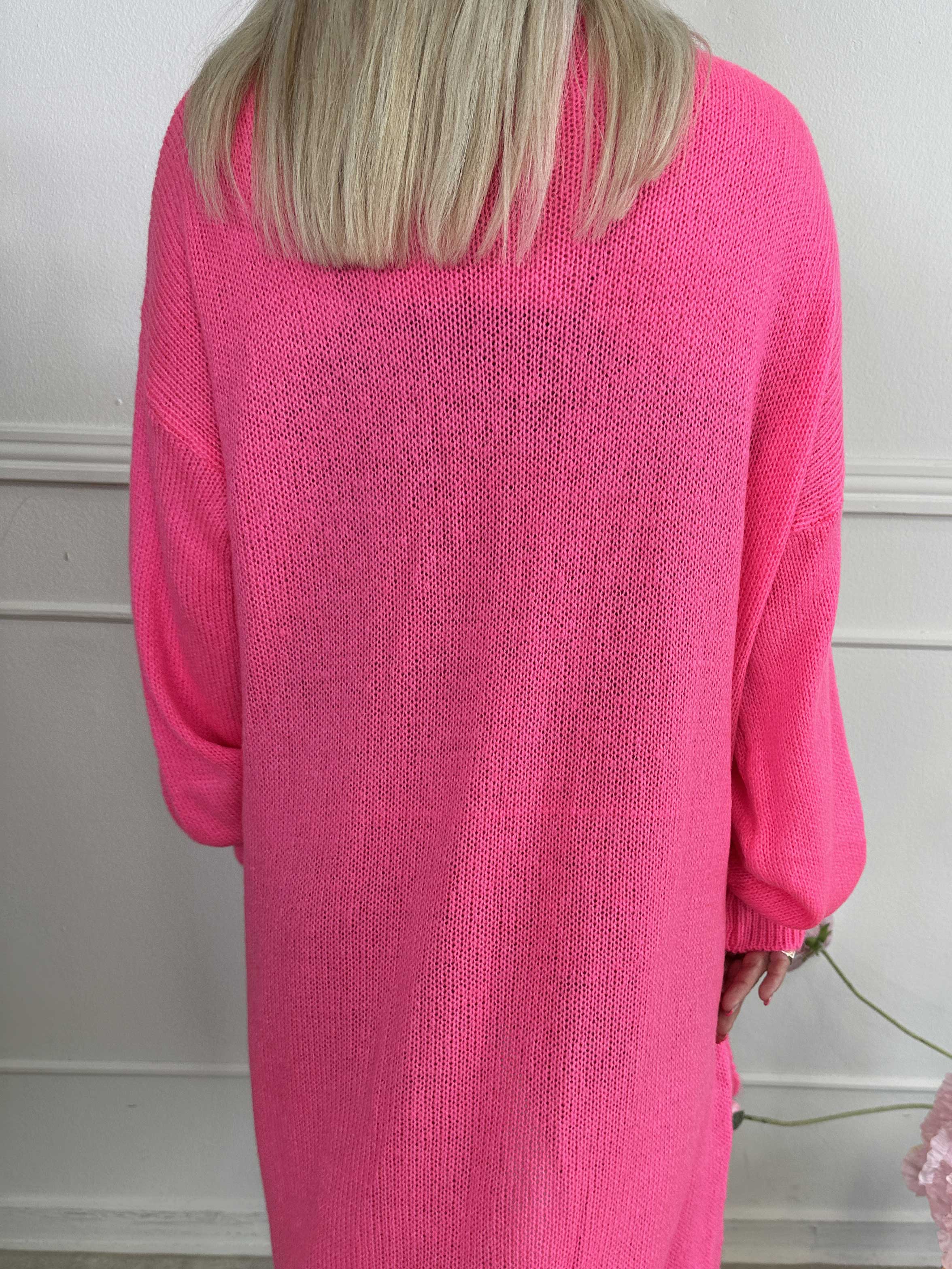 Valentine - Strikcardigan med lommer