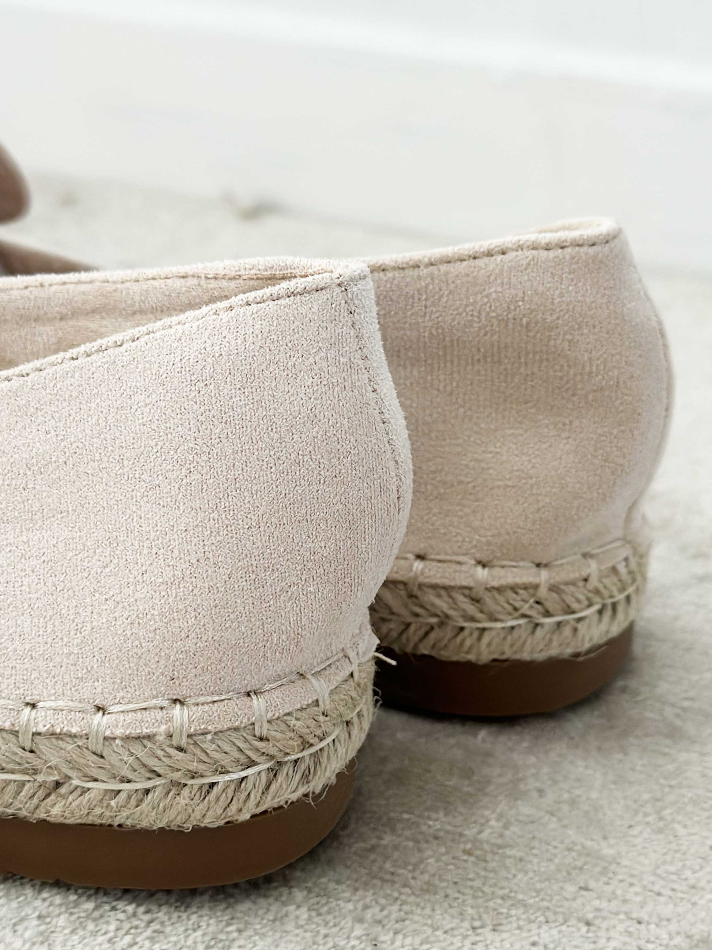 Melinda - Espadrillos med spænde pyntet med similisten