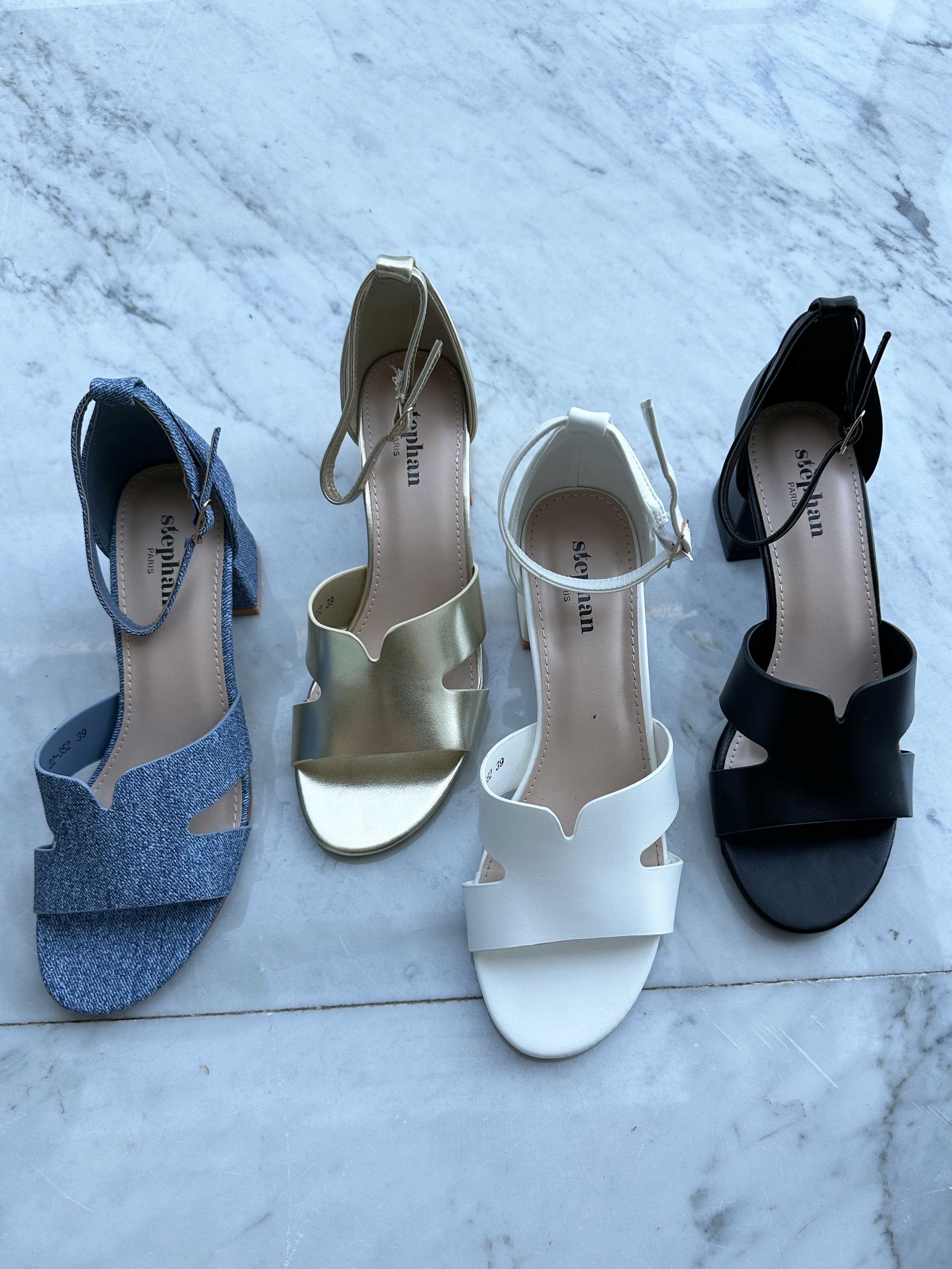 Eleonora - Sød sandal med lille hæl