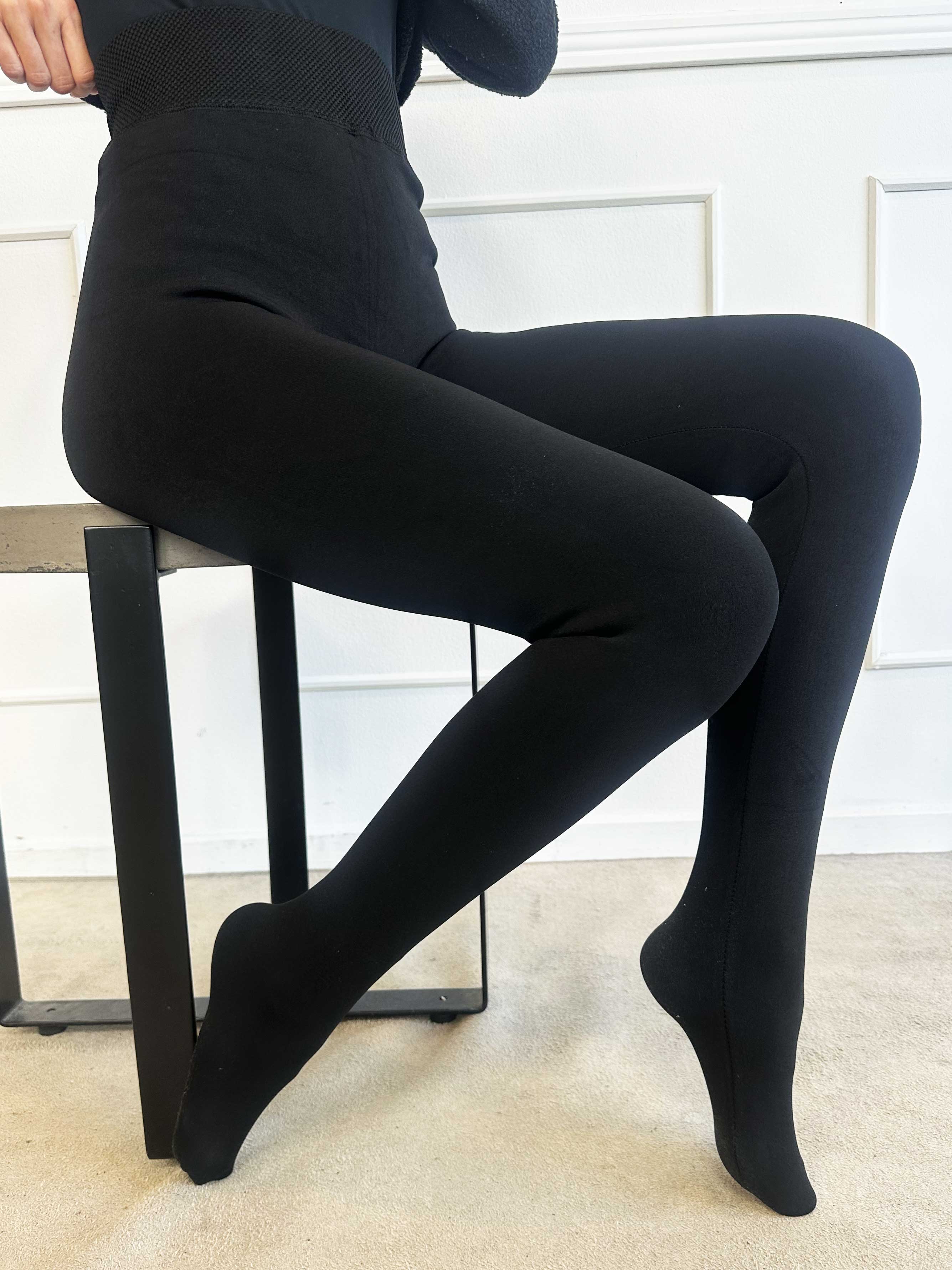 Artemine - Elastiske strømpebukser med tykt blødt foer