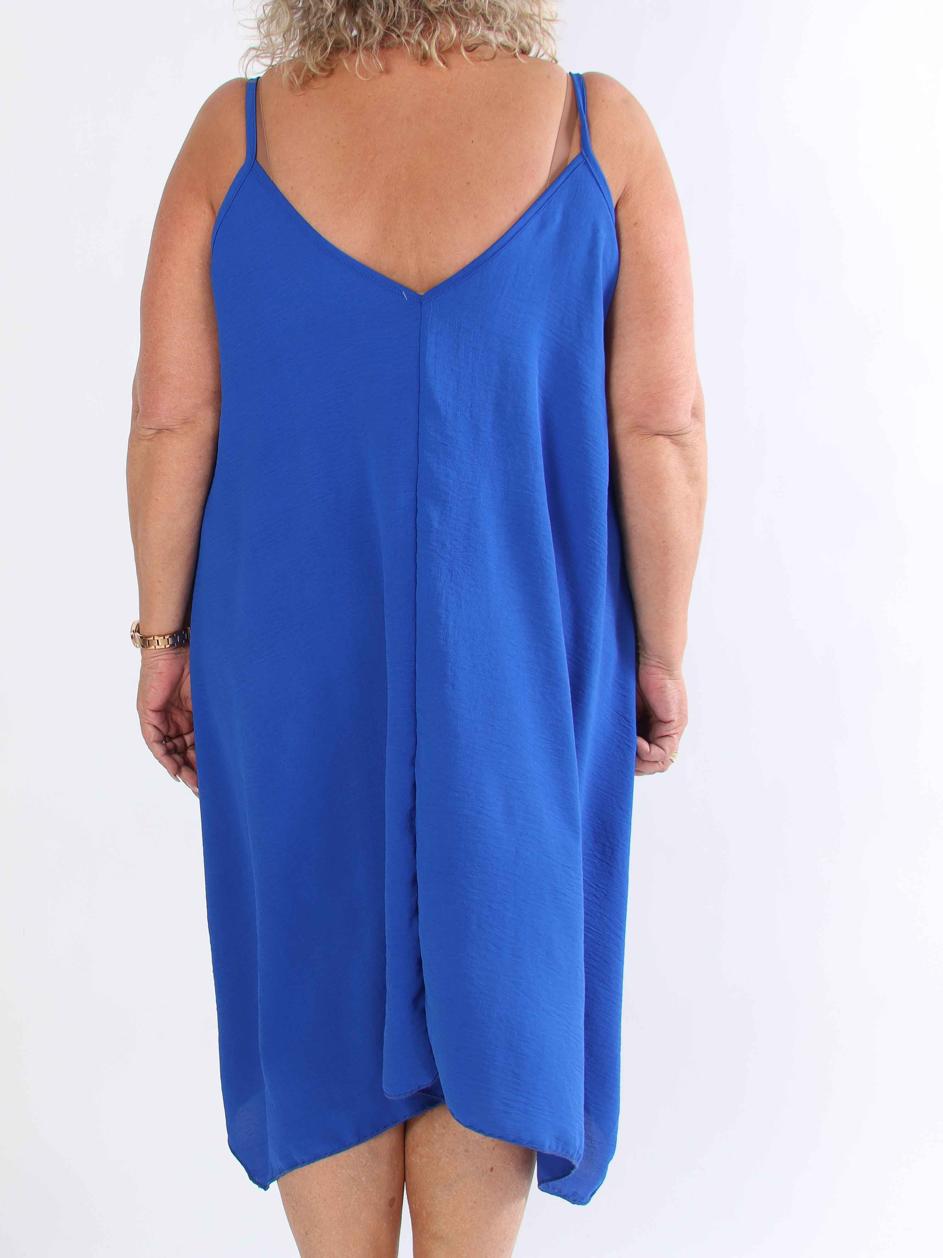 Galadriel - Sød let plus size stropkjole i viskose