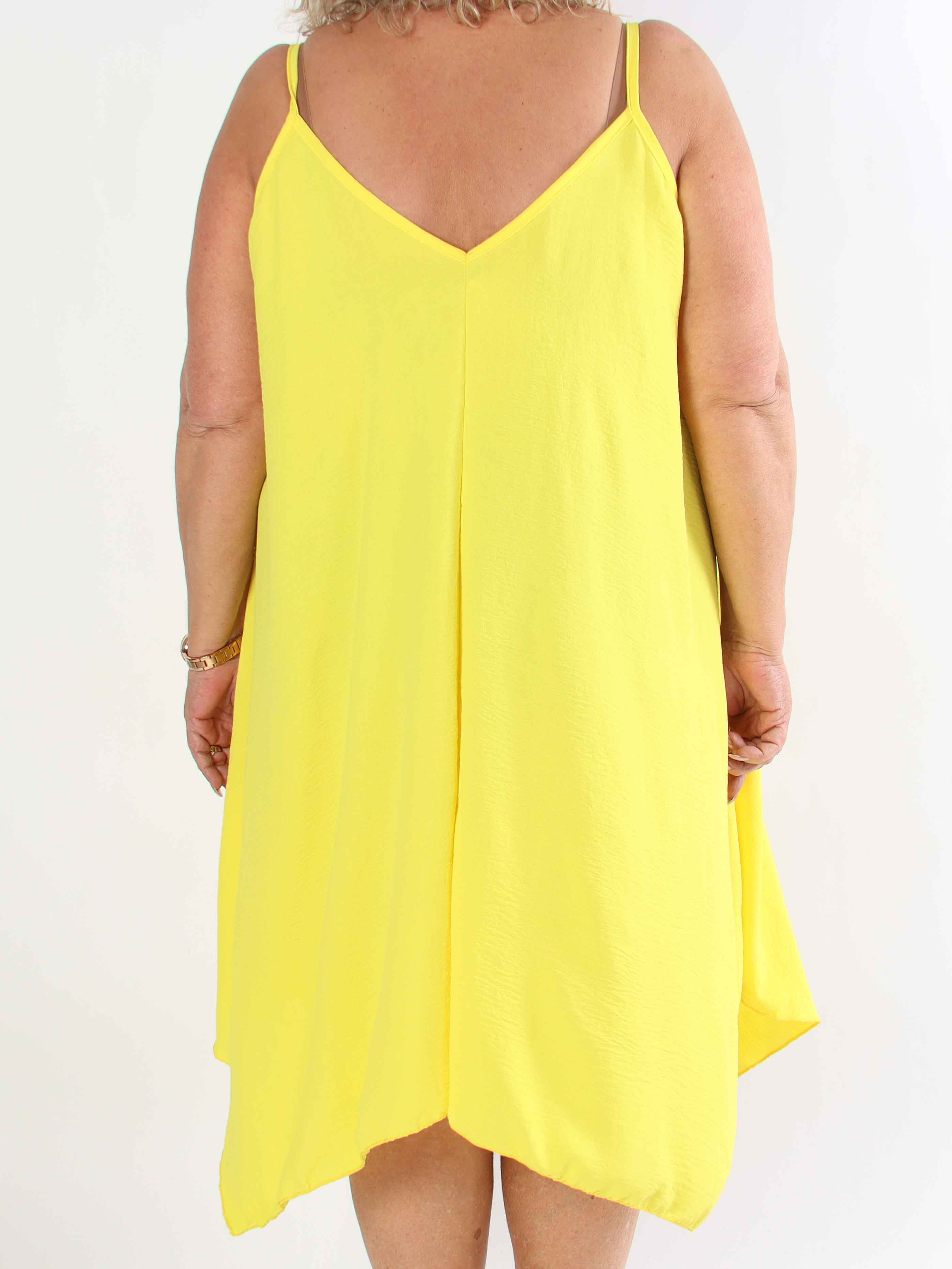 Galadriel - Sød let plus size stropkjole i viskose