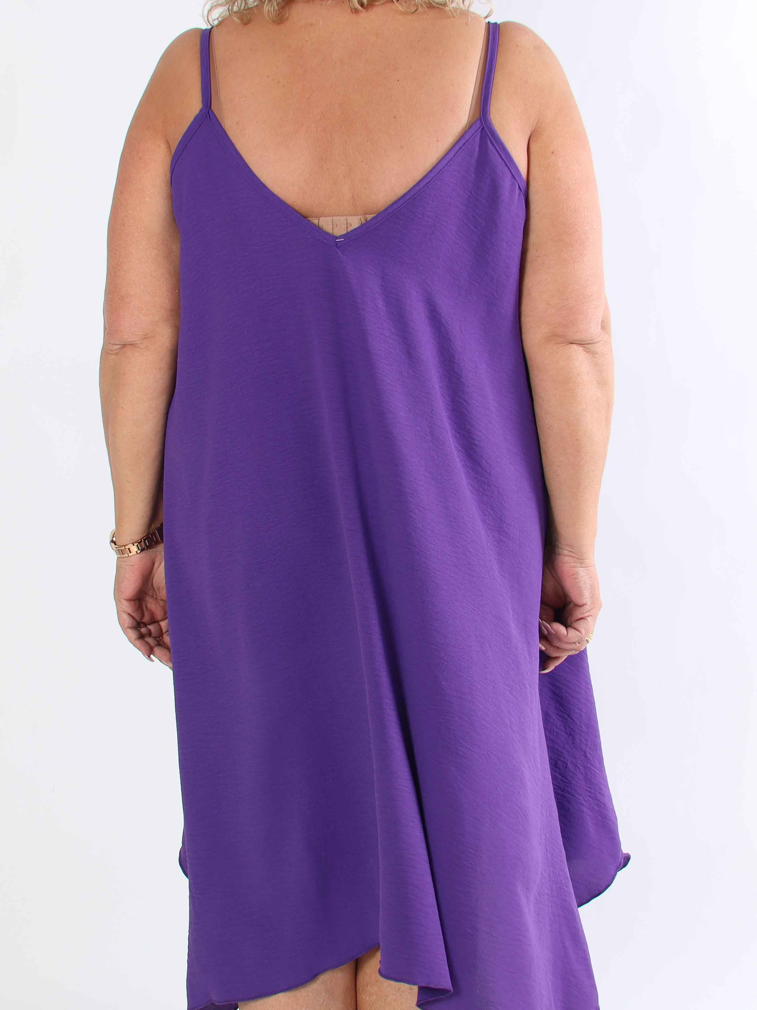 Galadriel - Sød let plus size stropkjole i viskose