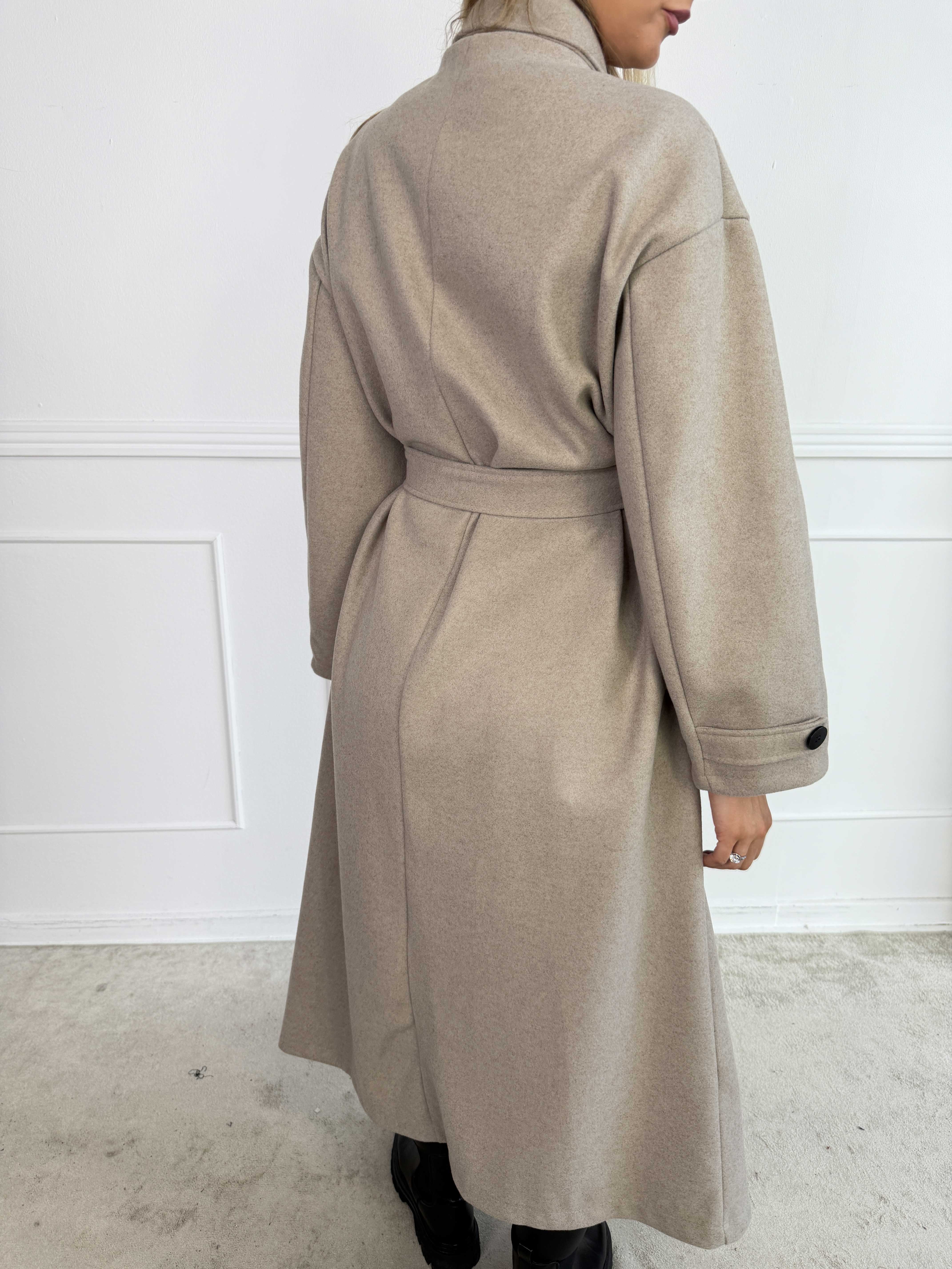 Gianna - Stilfuld og blød trenchcoat med store lommer