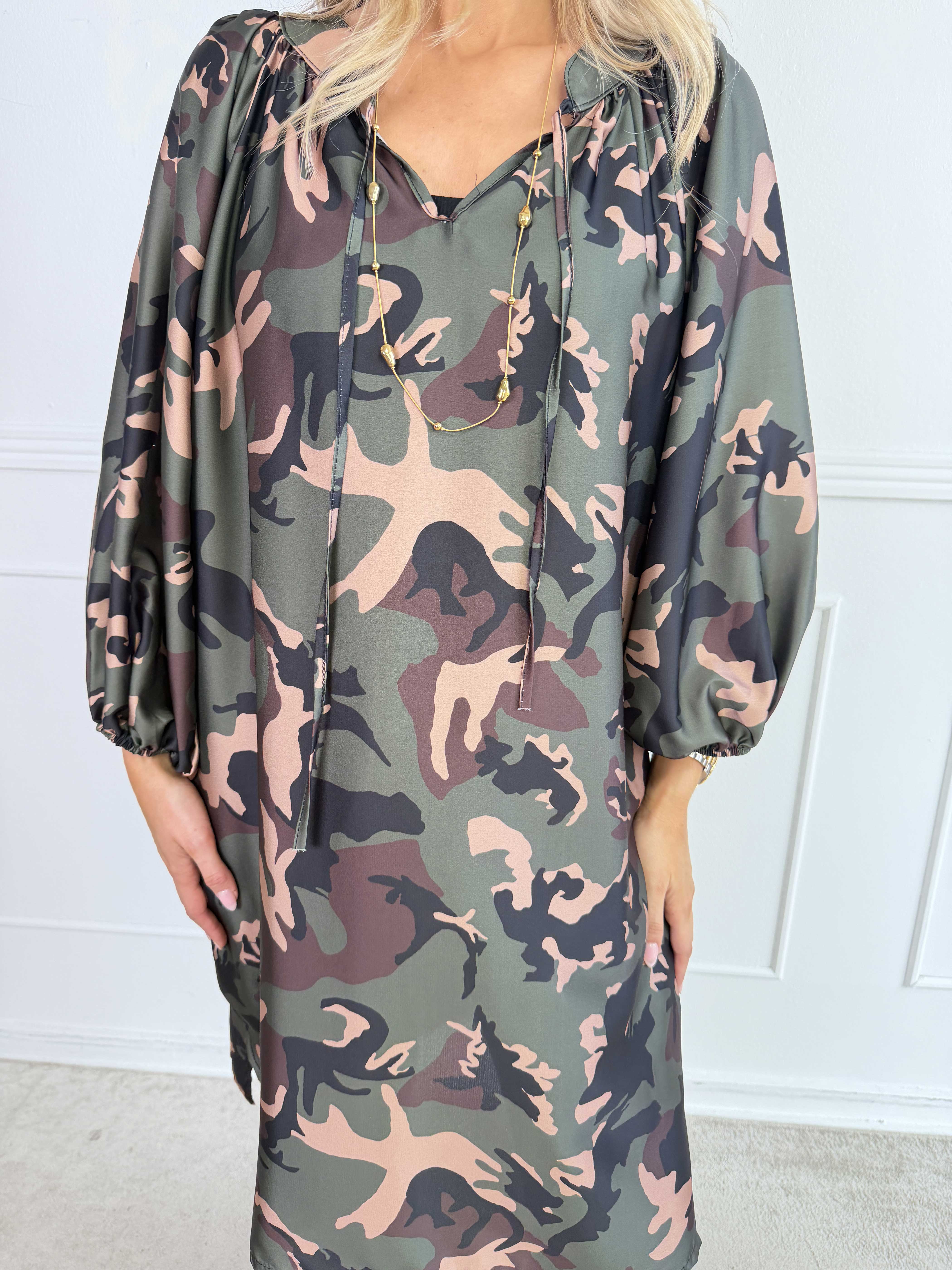 Amidala Print - Elegant plus size tunikakjole i forskelligt print