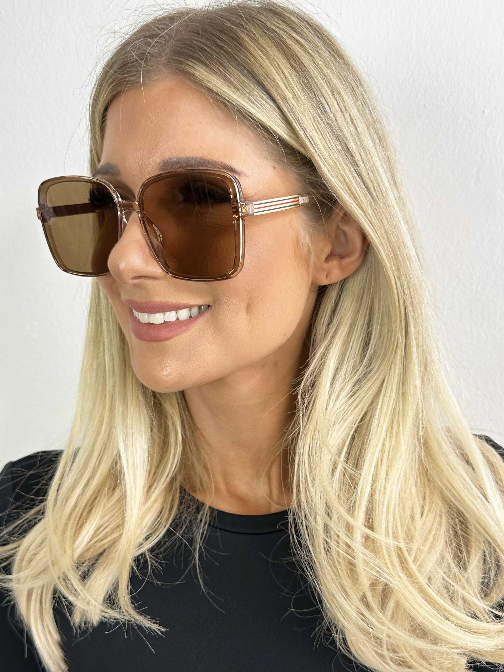 Agata - Semitransparente solbriller