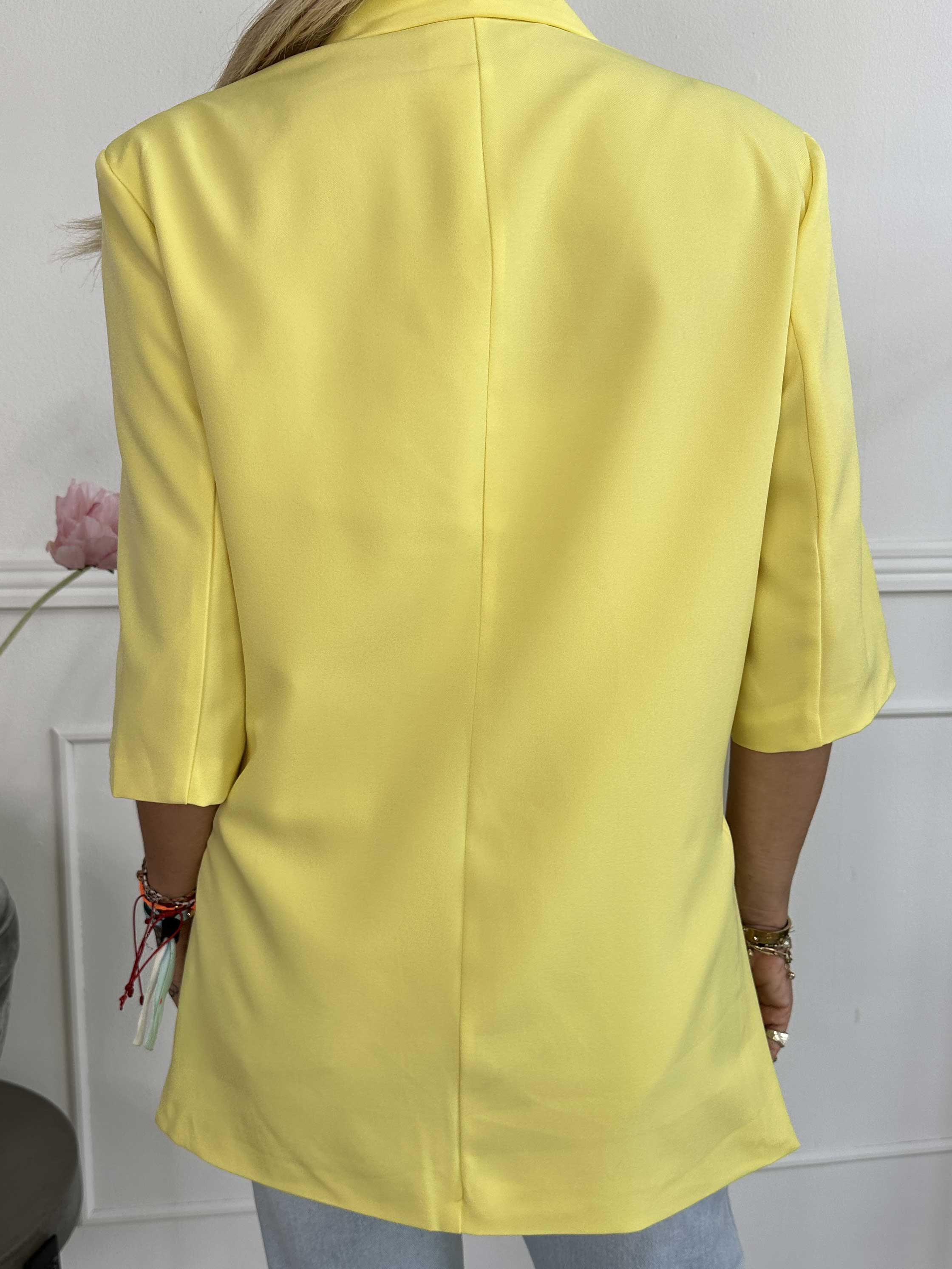 Audrey - Stilren blazer med korte ærmer