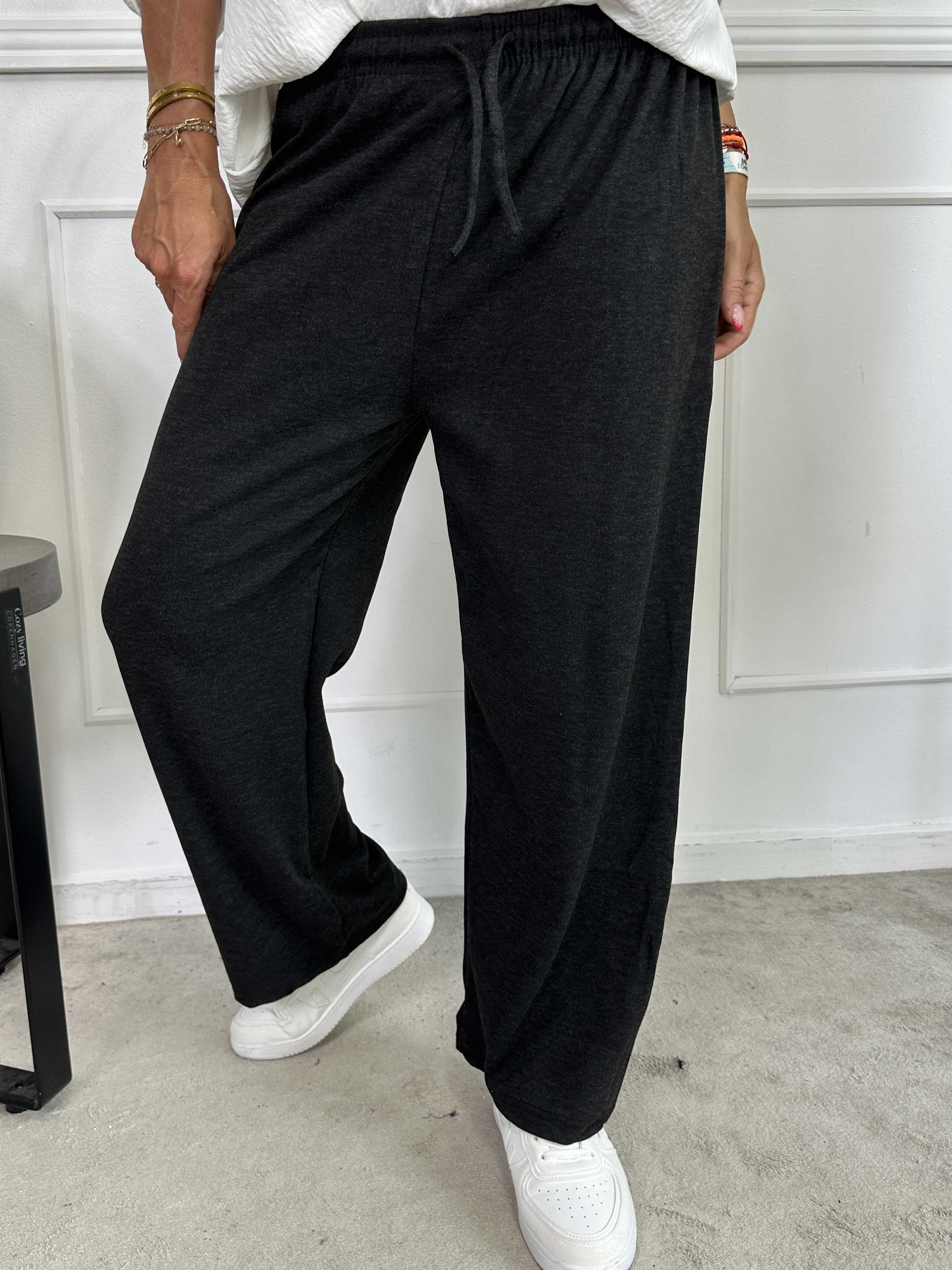 Kallisto - Bløde joggingbukser med elastikkant i livet