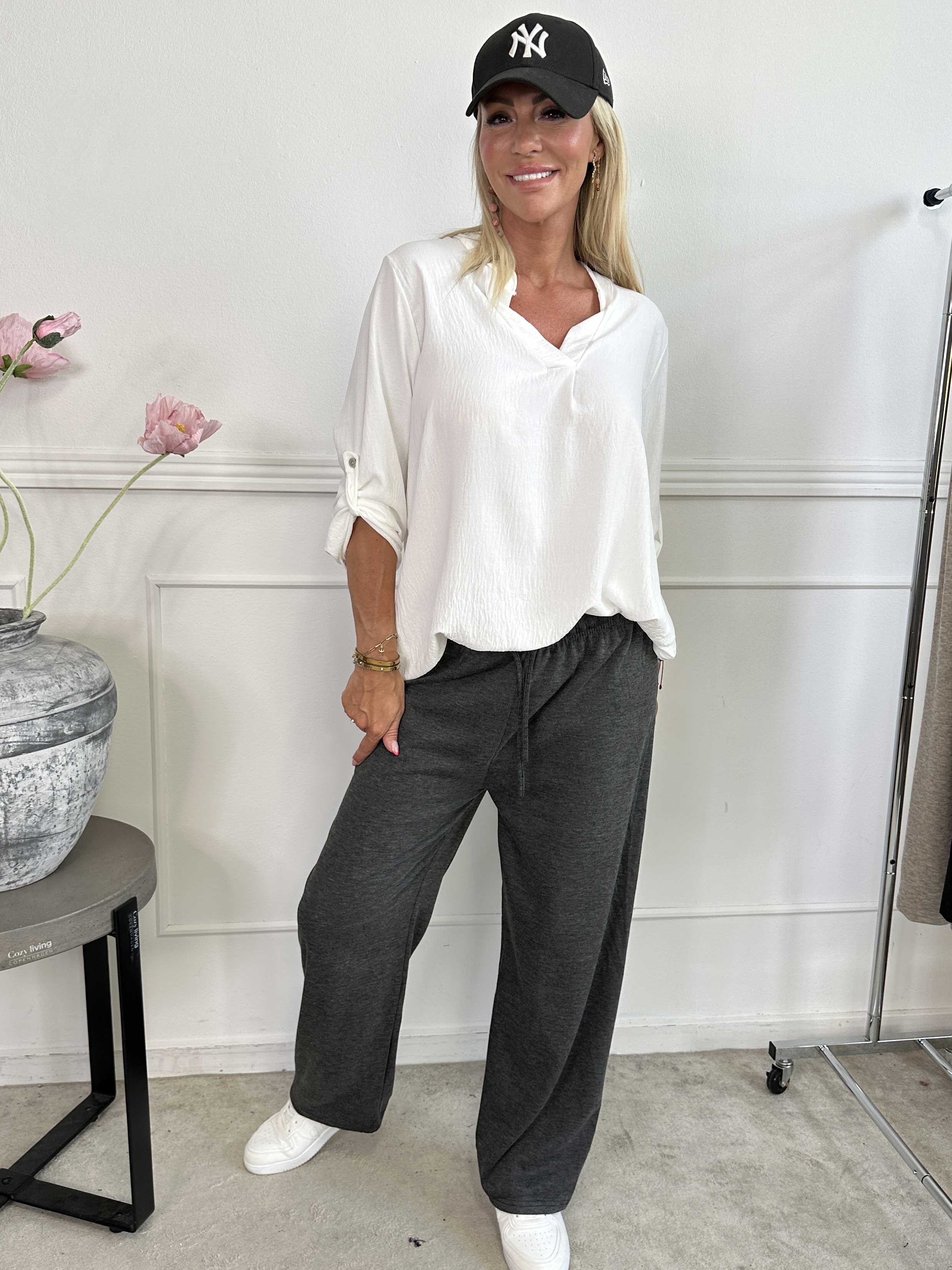 Kallisto - Bløde joggingbukser med elastikkant i livet