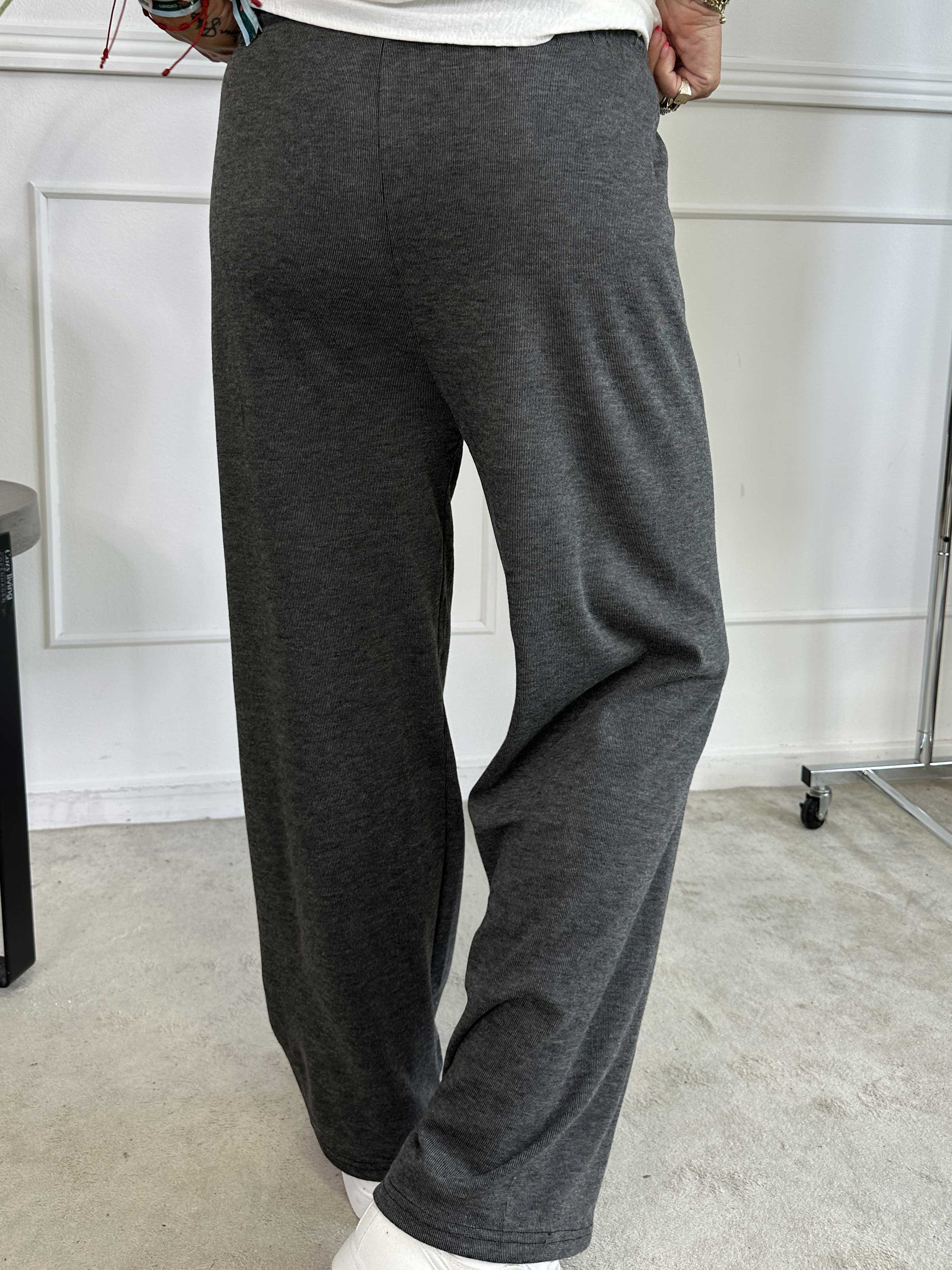 Kallisto - Bløde joggingbukser med elastikkant i livet