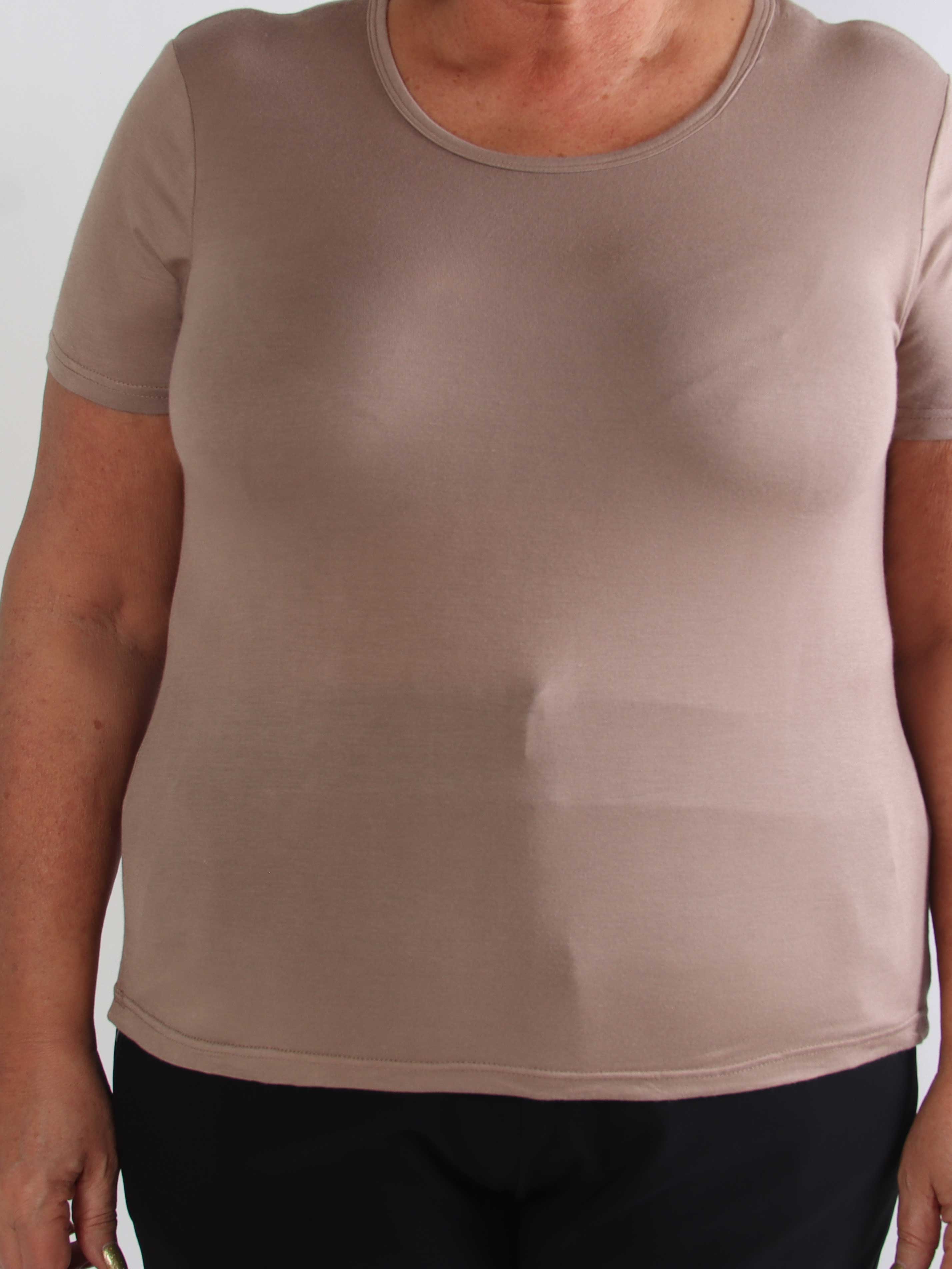 Jenny - Basis t-shirt i blød viskose