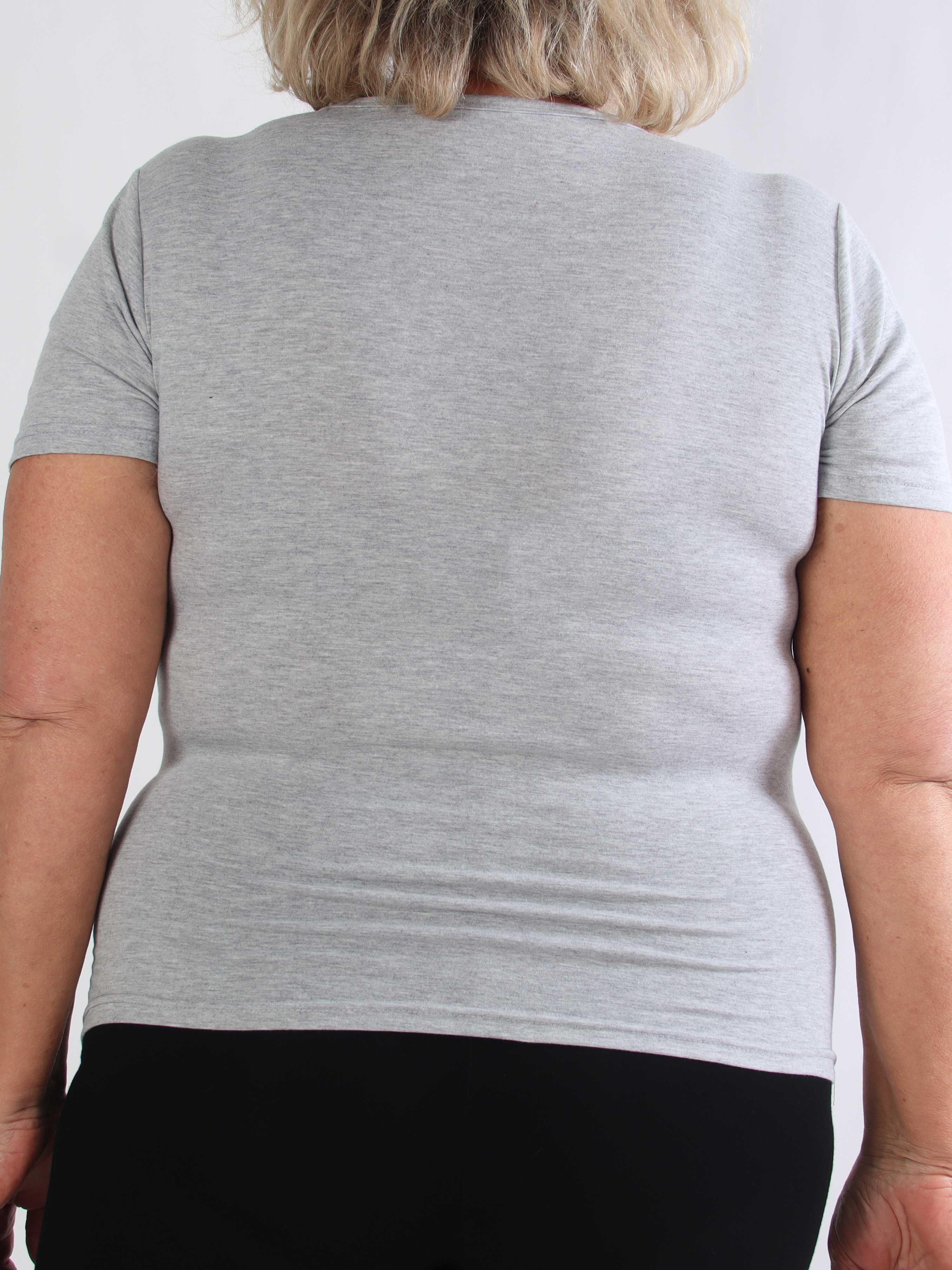 Jenny - Basis t-shirt i blød viskose