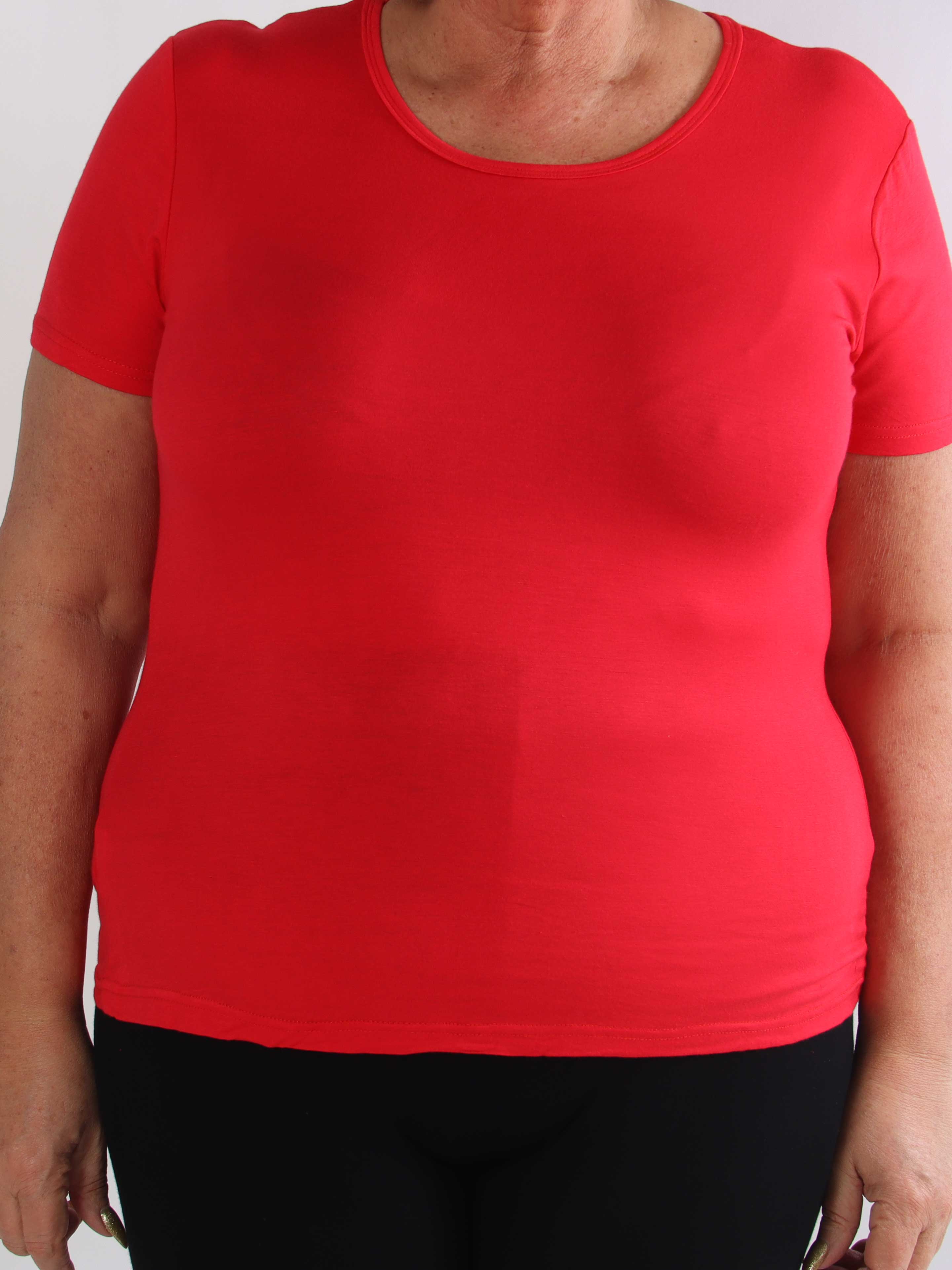 Jenny - Basis t-shirt i blød viskose