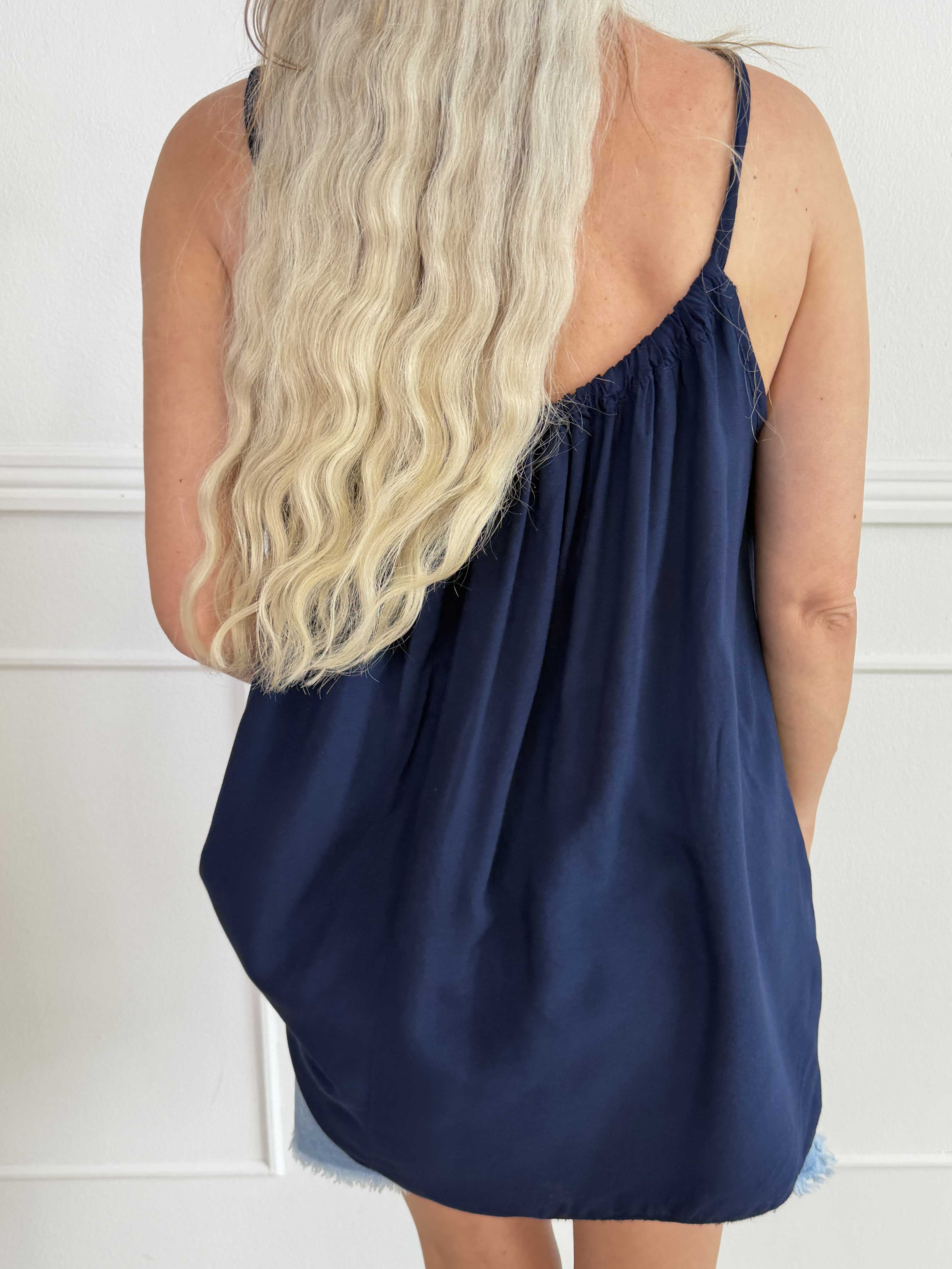 Sunshines Top - Let og luftig plus size top i viskose