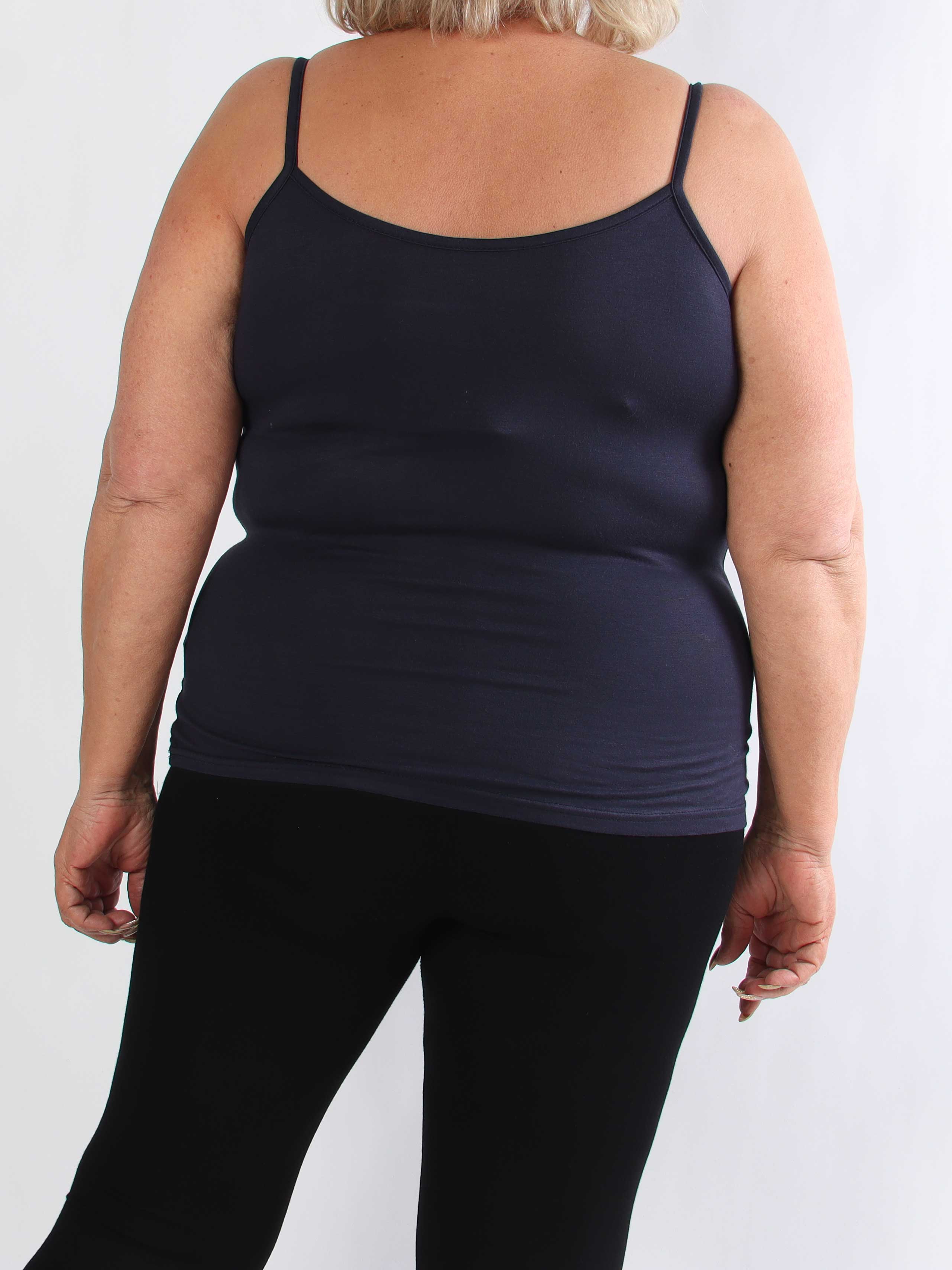 Fiona - Basis stroptop i blød viskose