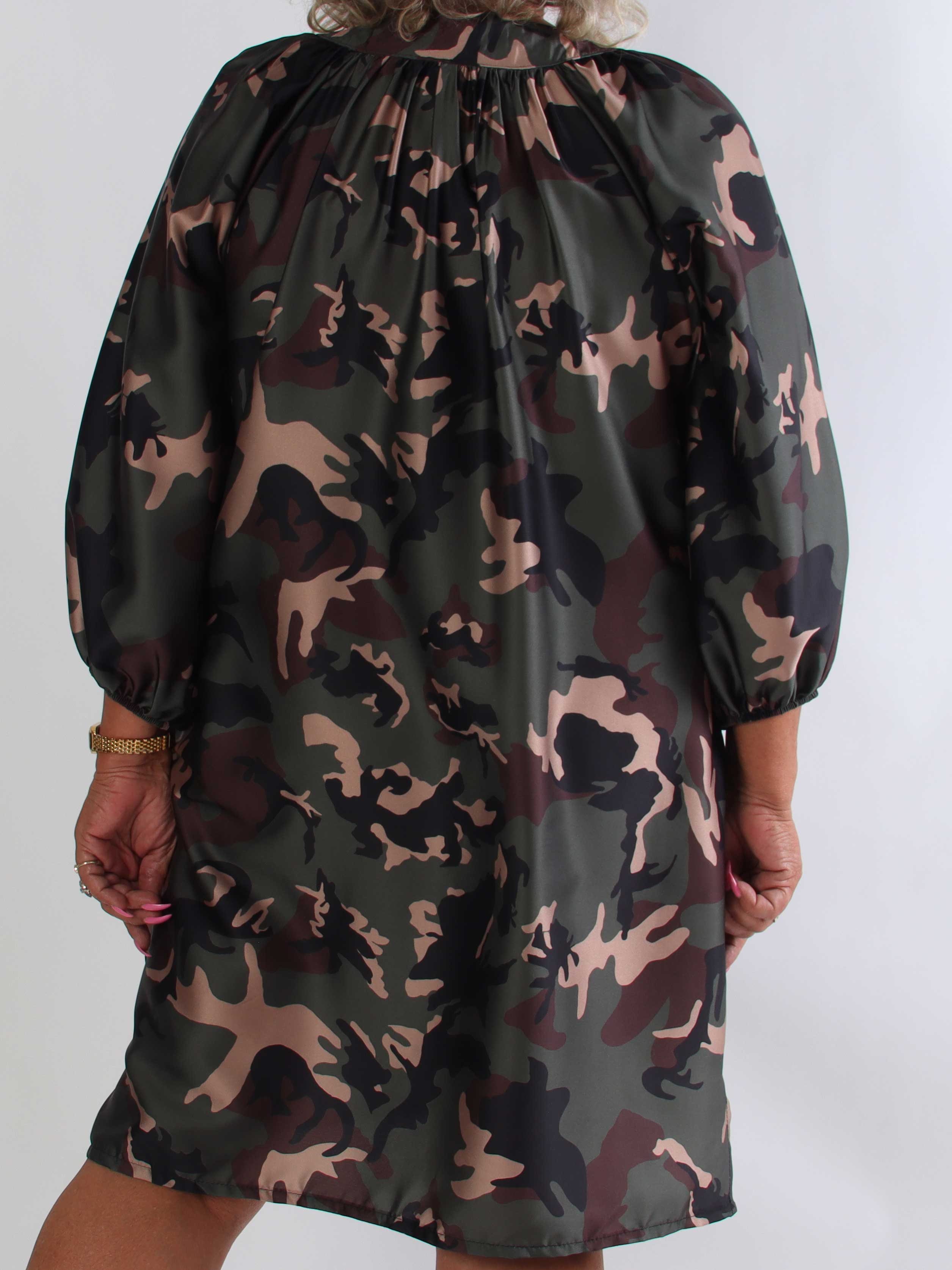 Amidala Print - Elegant plus size tunikakjole i forskelligt print