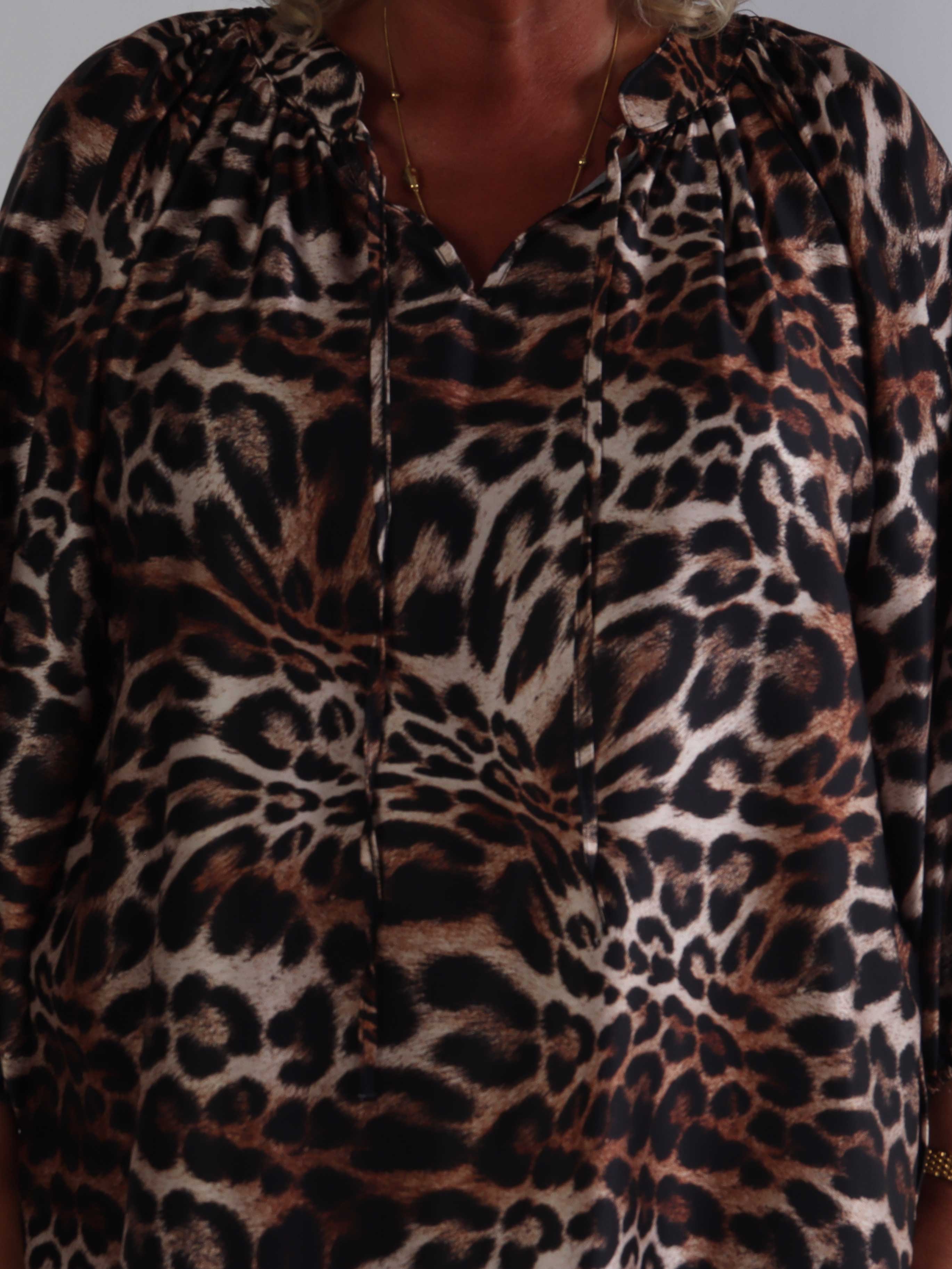 Amidala Print - Elegant plus size tunikakjole i forskelligt print