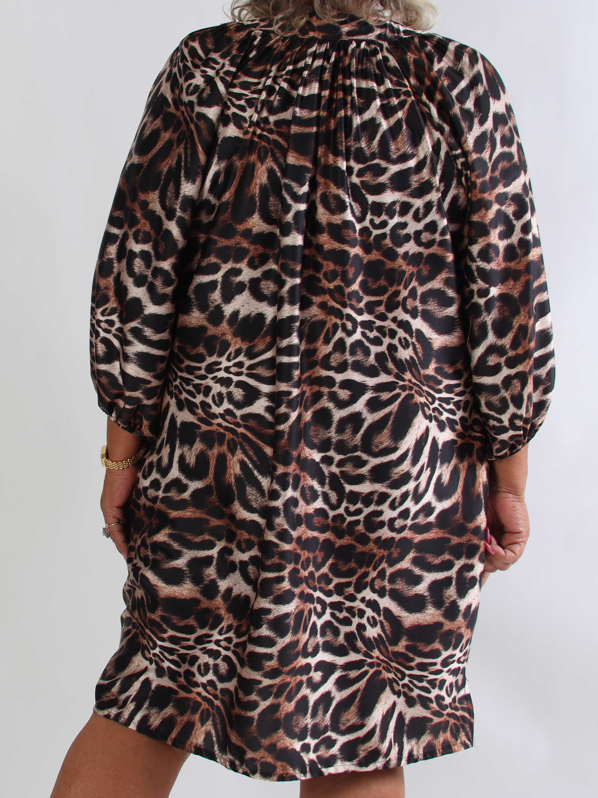 Amidala Print - Elegant plus size tunikakjole i forskelligt print