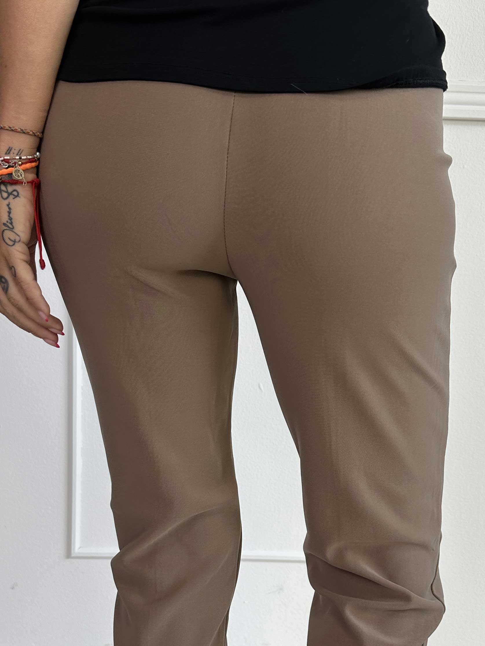 Jolie - Elastiske bløde leggings med guld knapper