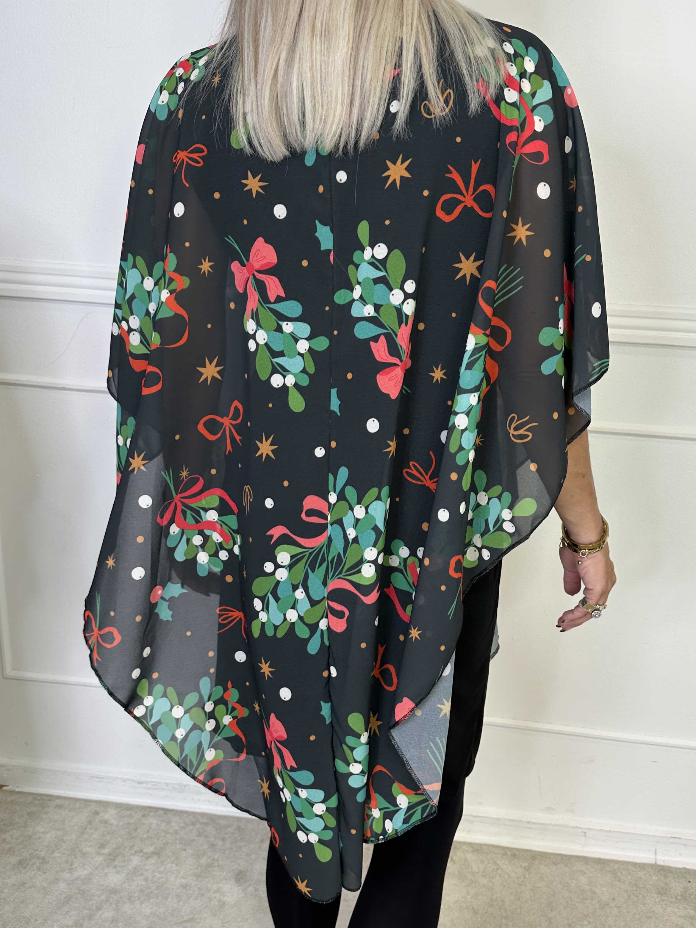 Kenya Mistletoe - Tunikakjole med mistelten motiver på