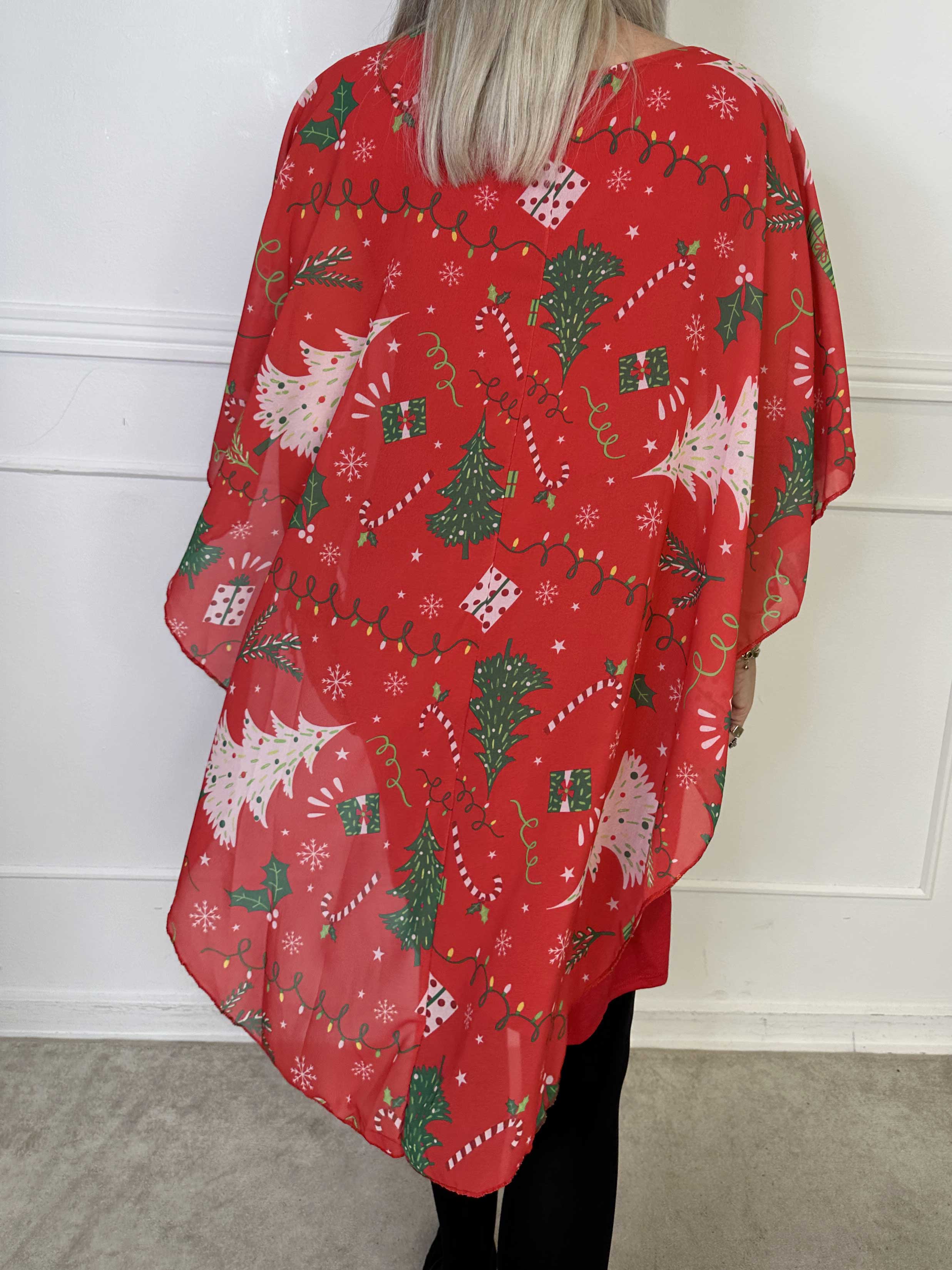 Kenya Christmas - Tunikakjole med julemotiver på