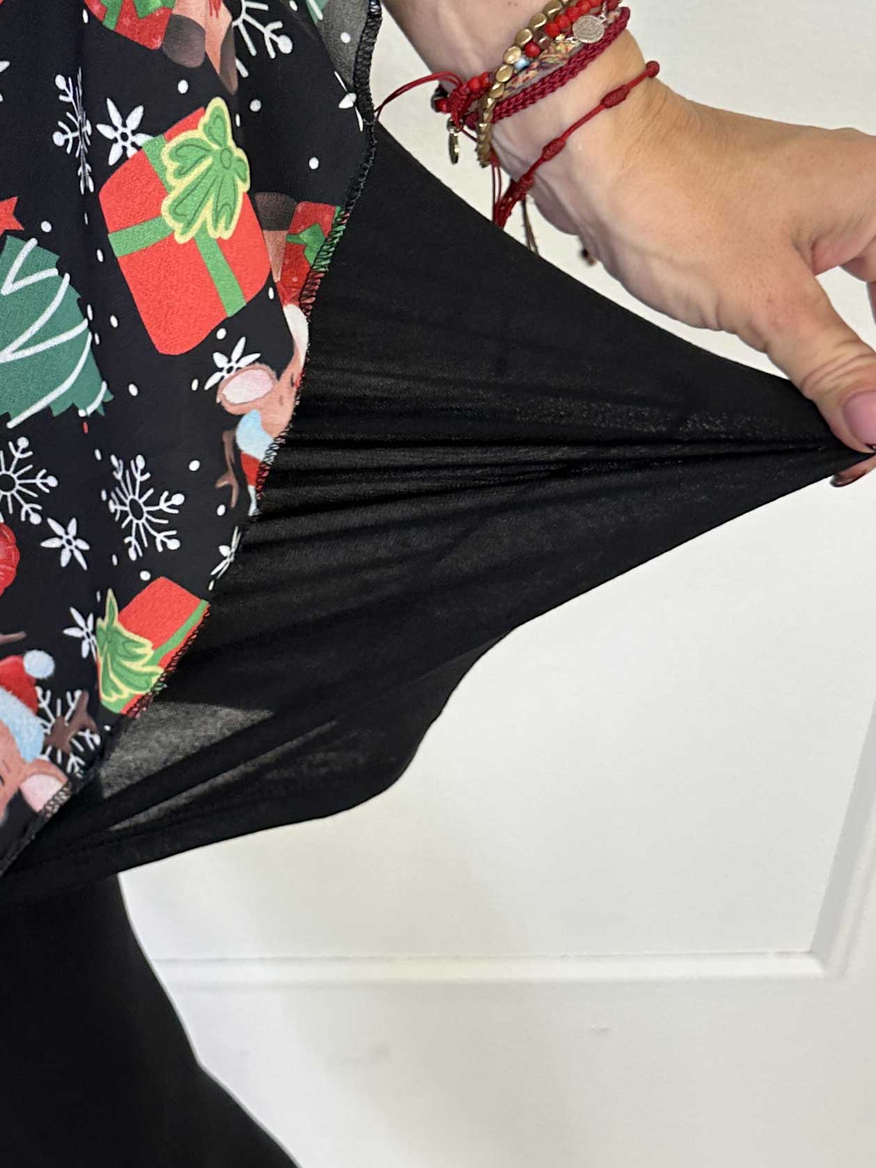 Kenya Christmas - Tunikakjole med julemotiver på