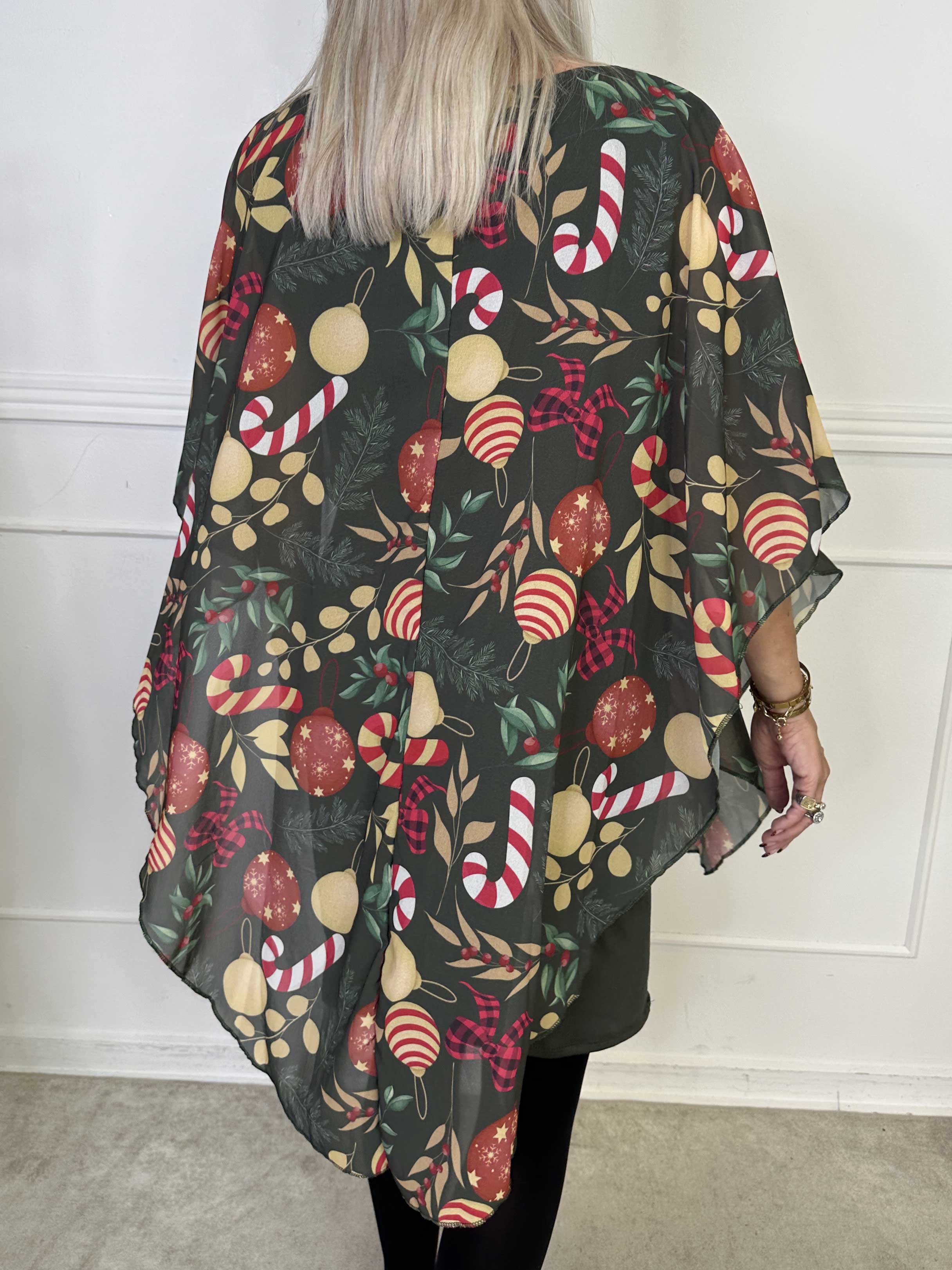 Kenya Christmas - Tunikakjole med julemotiver på