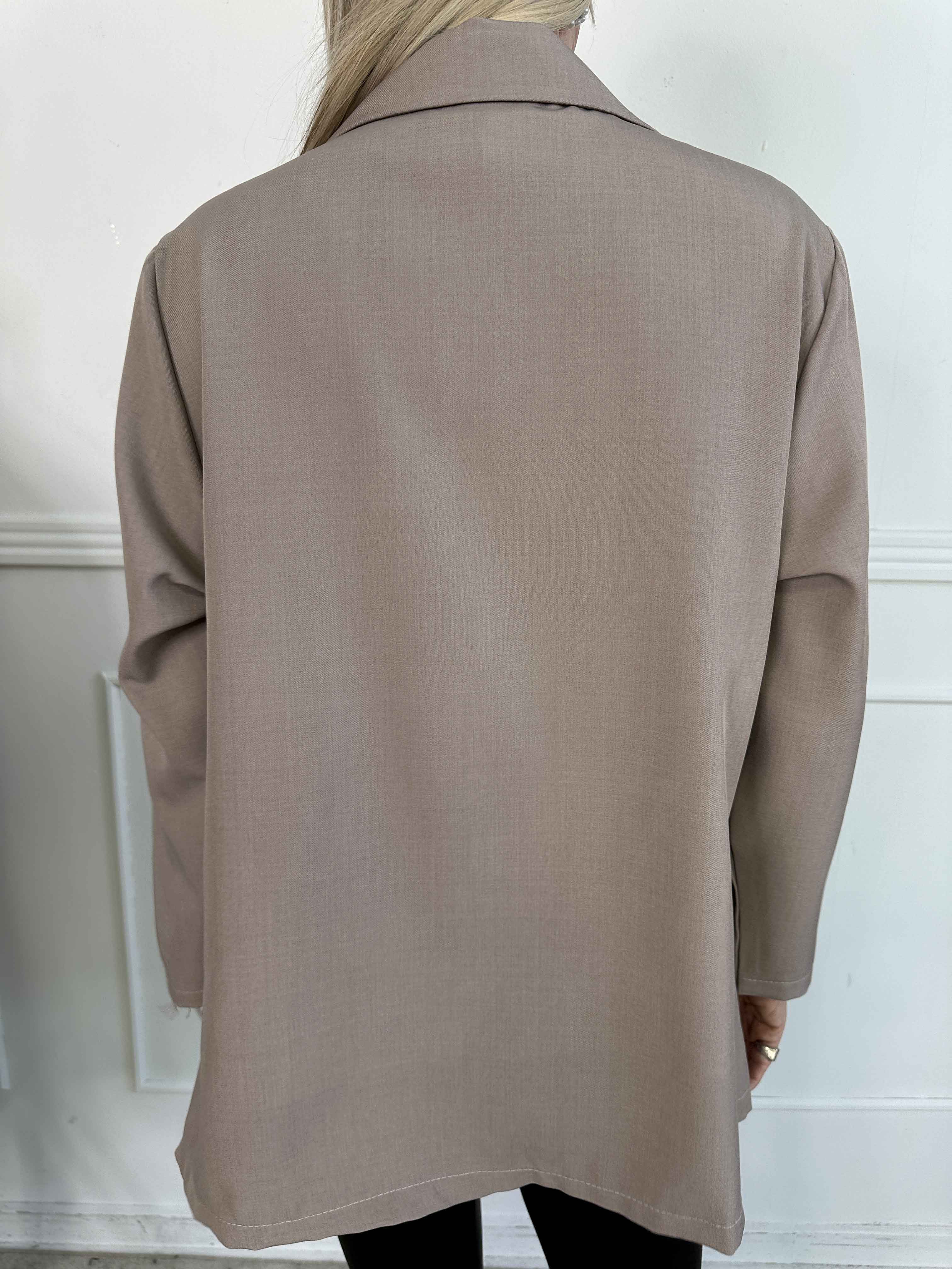 Lanthe Plain - Stilren ensfarvet blazer