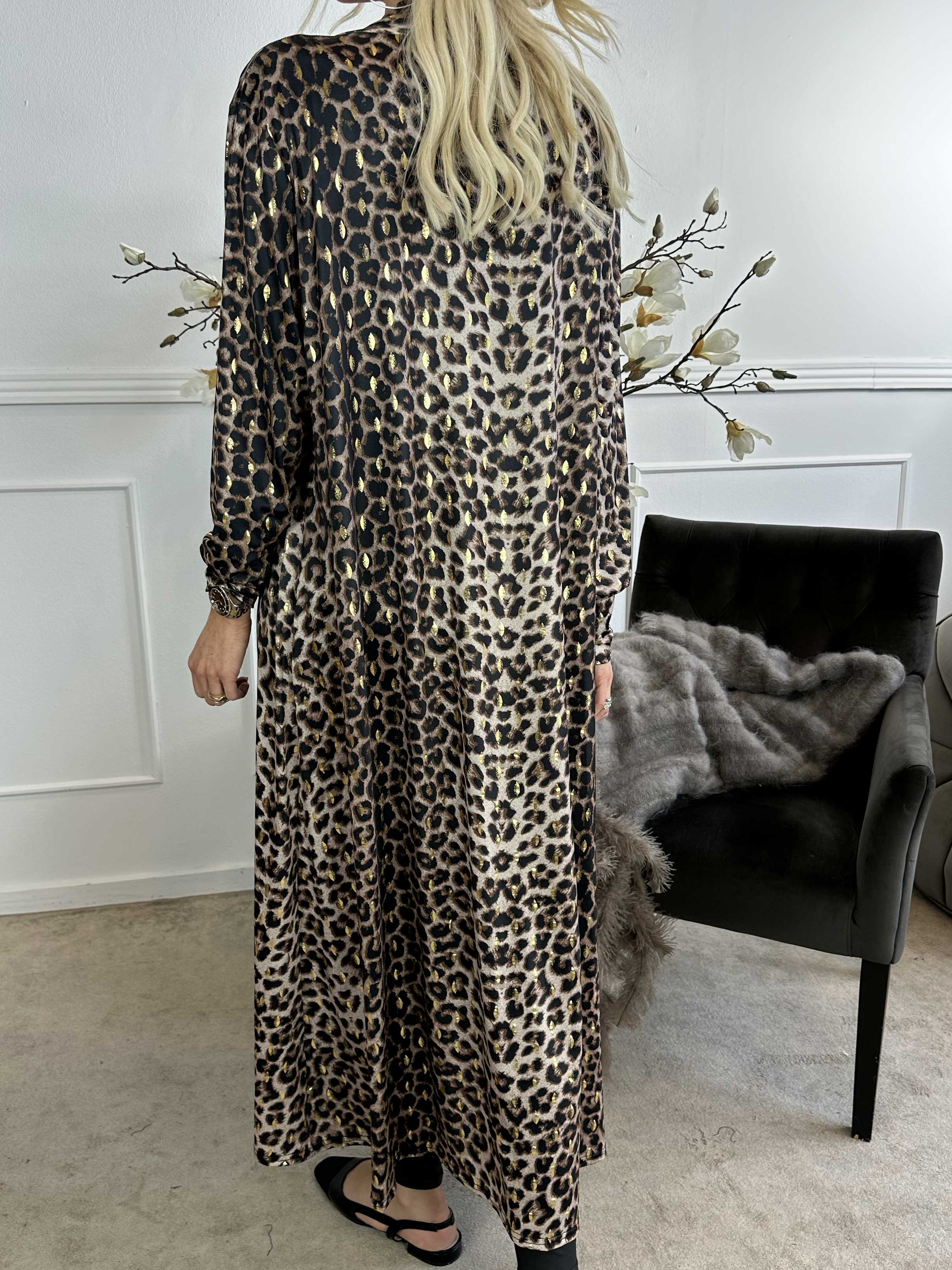 Mikkala Animal - Elastisk cardigan med print