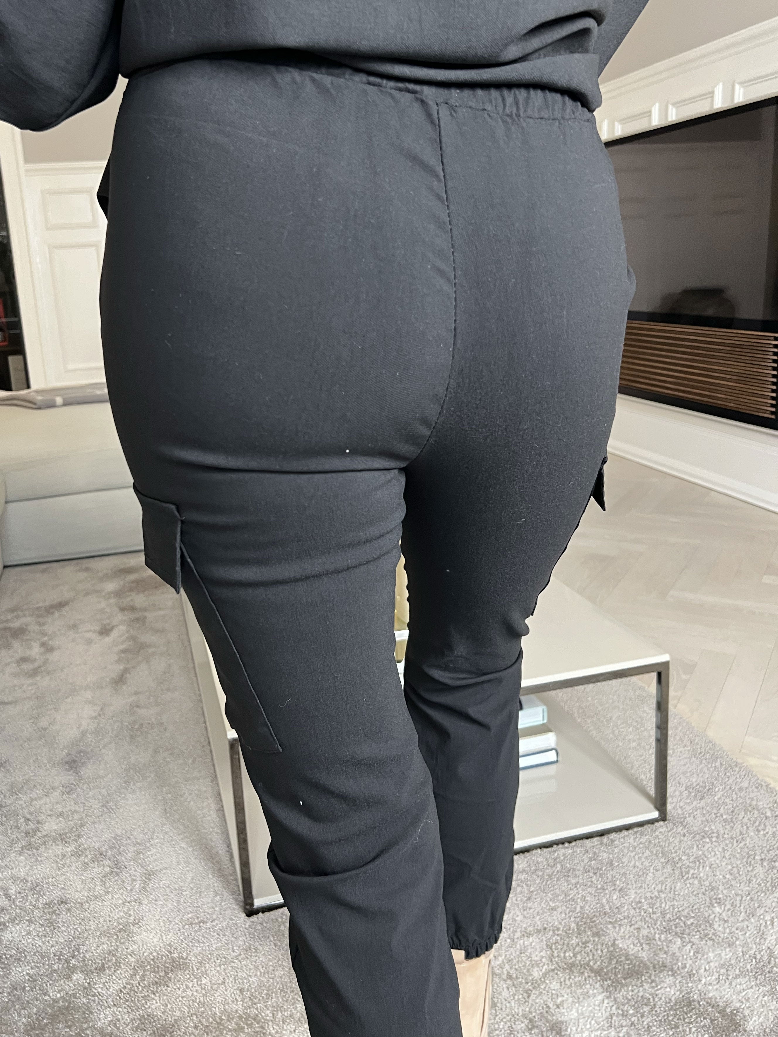 Isabella - Cargo bukser med lommer