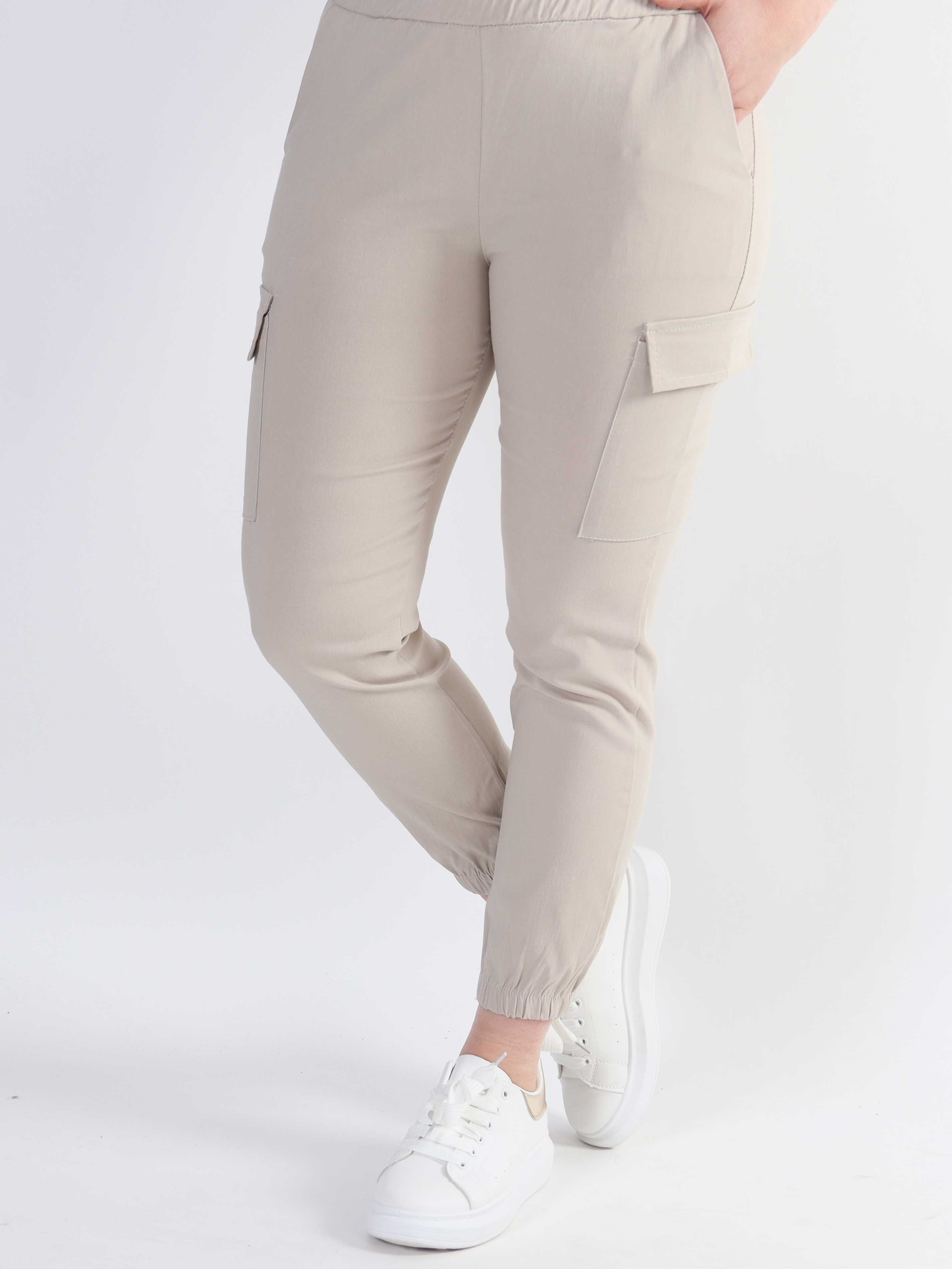Isabella - Cargo bukser med lommer