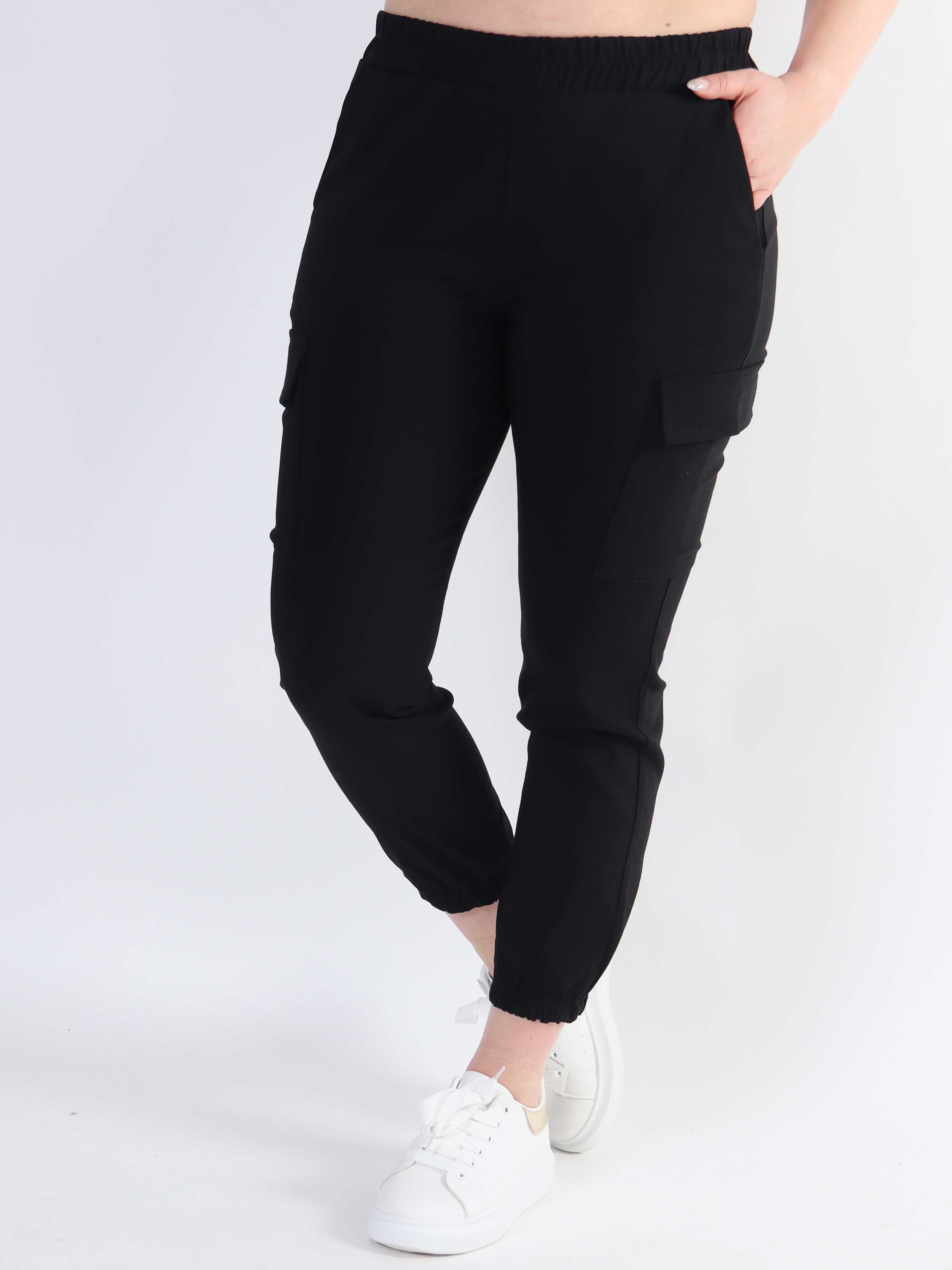 Isabella - Cargo bukser med lommer