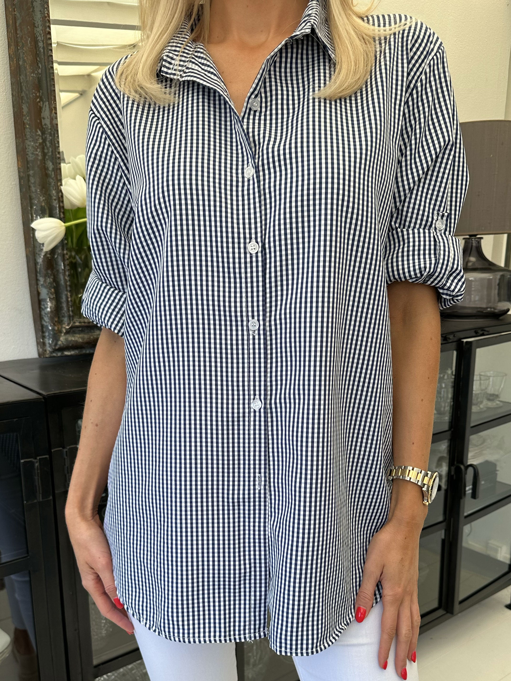 Johanne check - Fin ternet skjorte