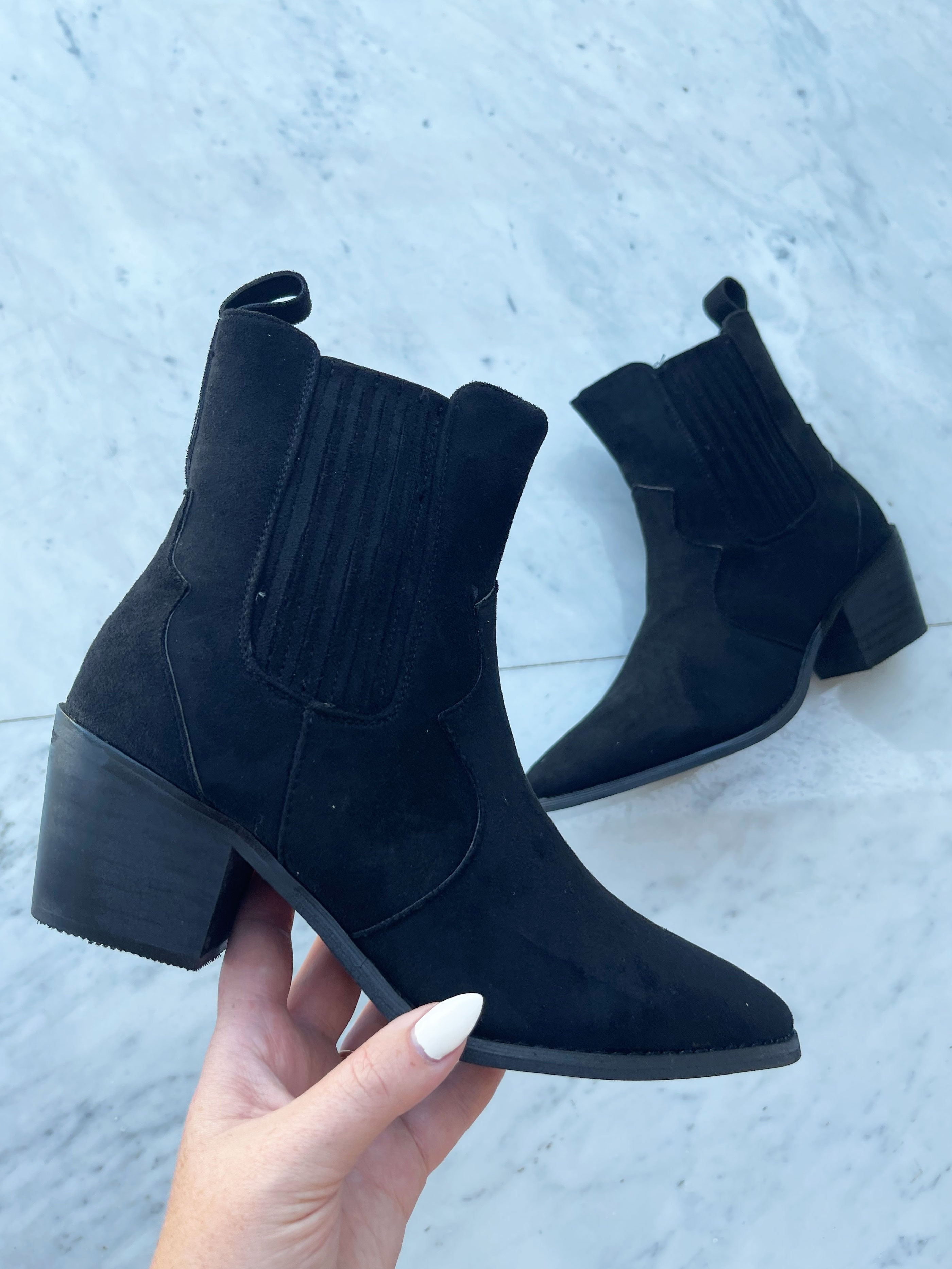 Laika - Korte cowboystøvler med lille hæl