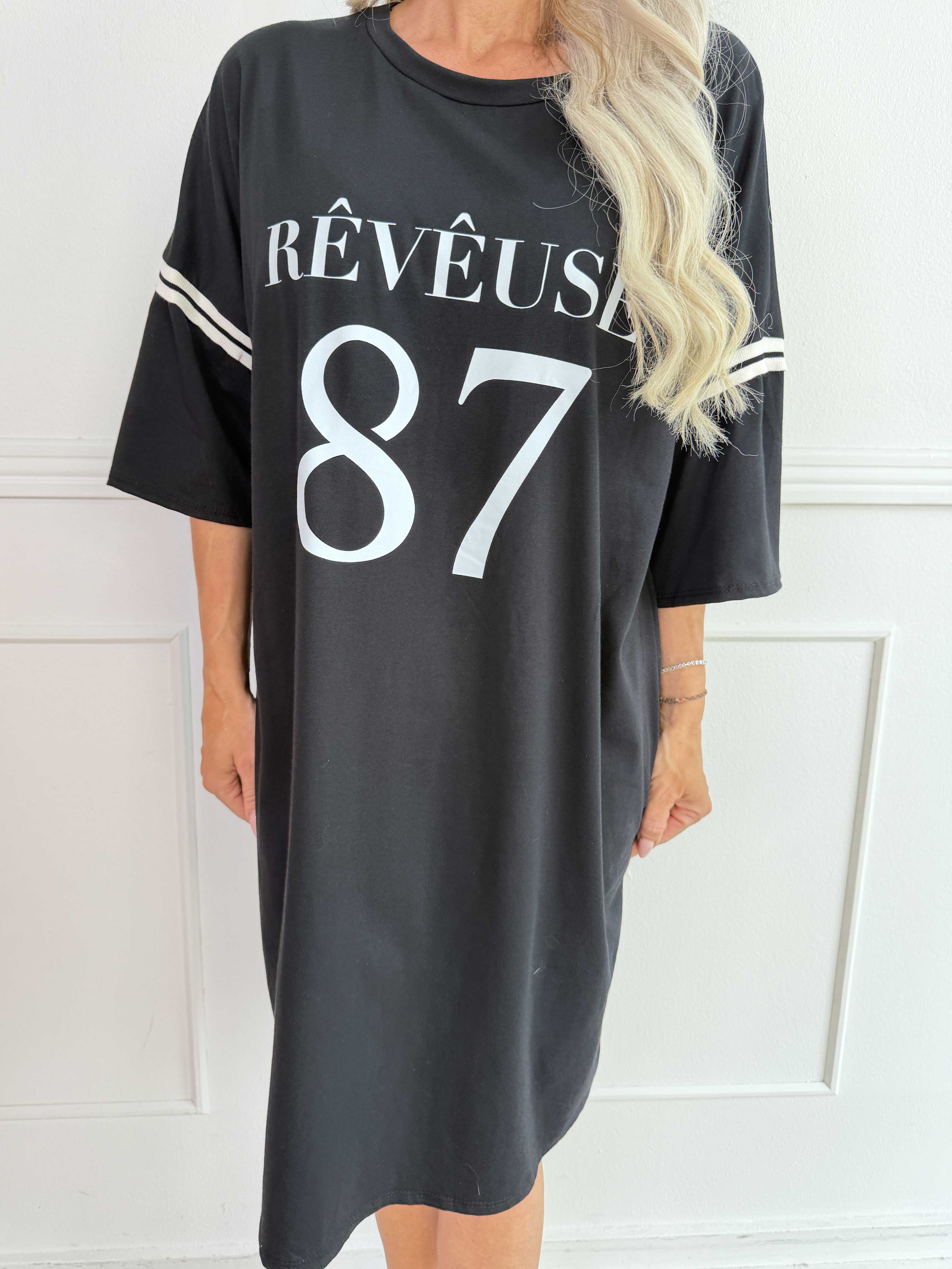 Lana - Fed t-shirtkjole i blød bomuld med stilfuldt 