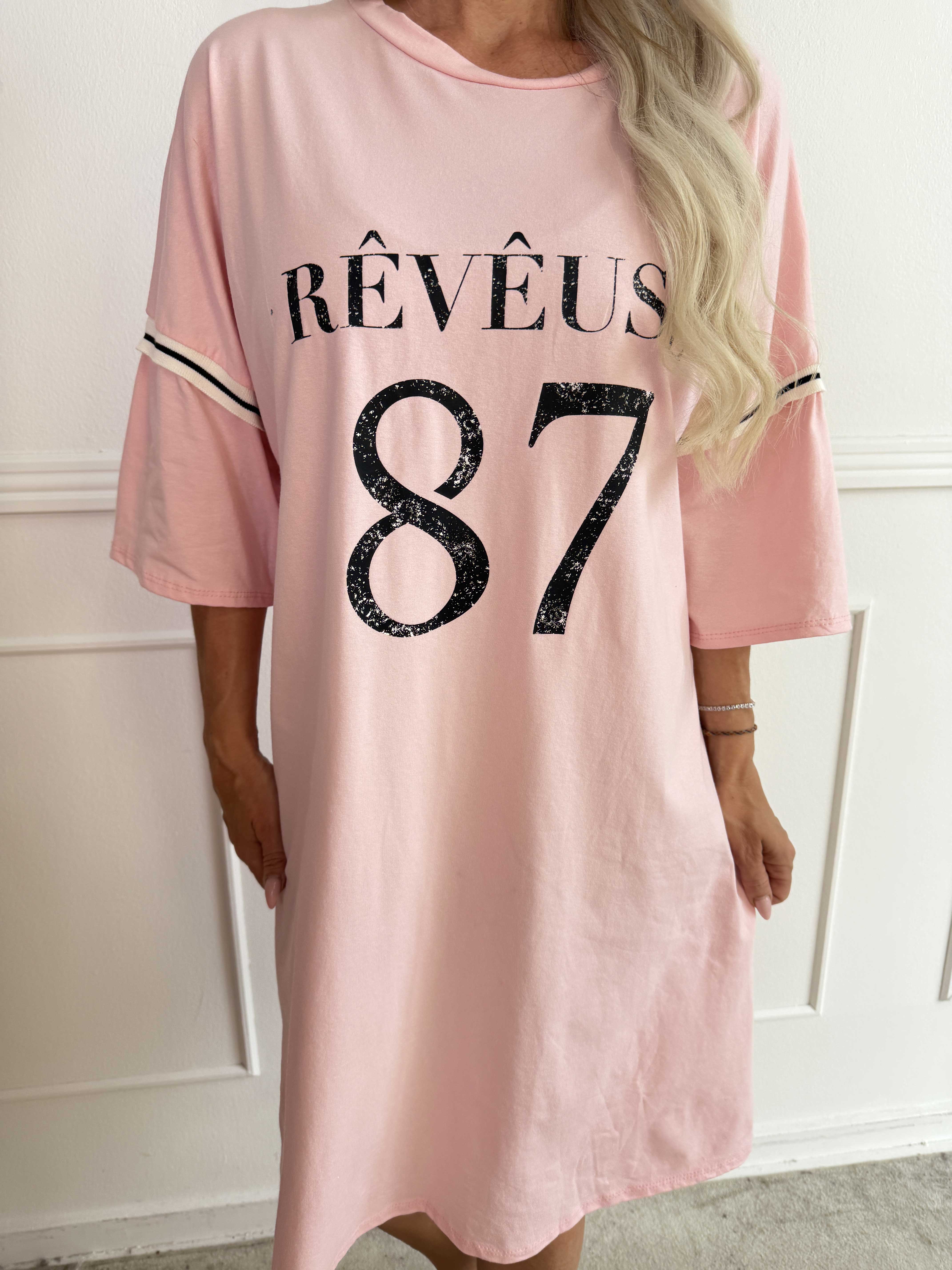 Lana - Fed t-shirtkjole i blød bomuld med stilfuldt 