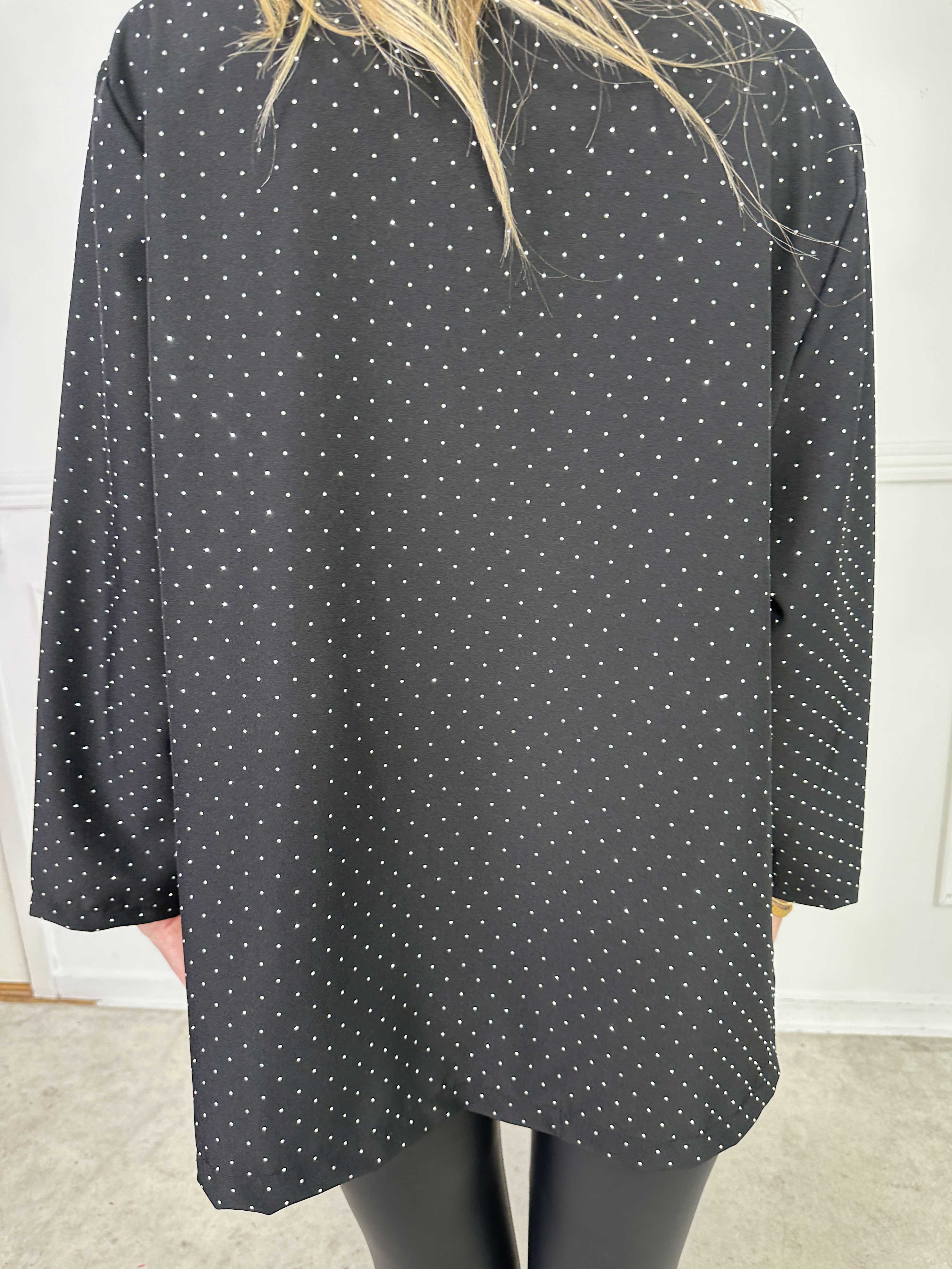 Lanthe - Blazer med glitrende similisten