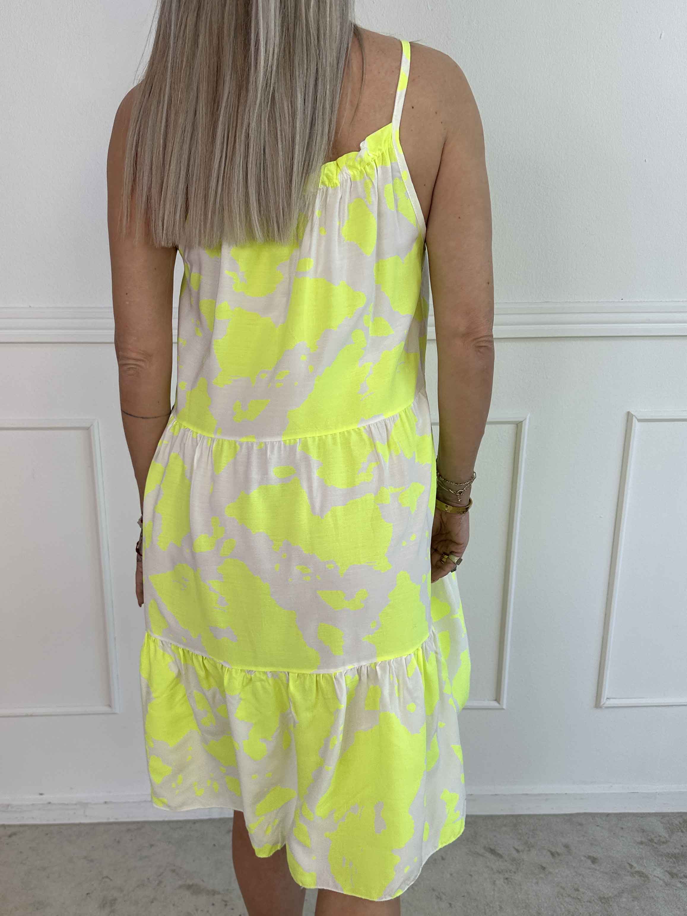 Maeve - Sommerkjole i bomuld med stropper og lag på lag look