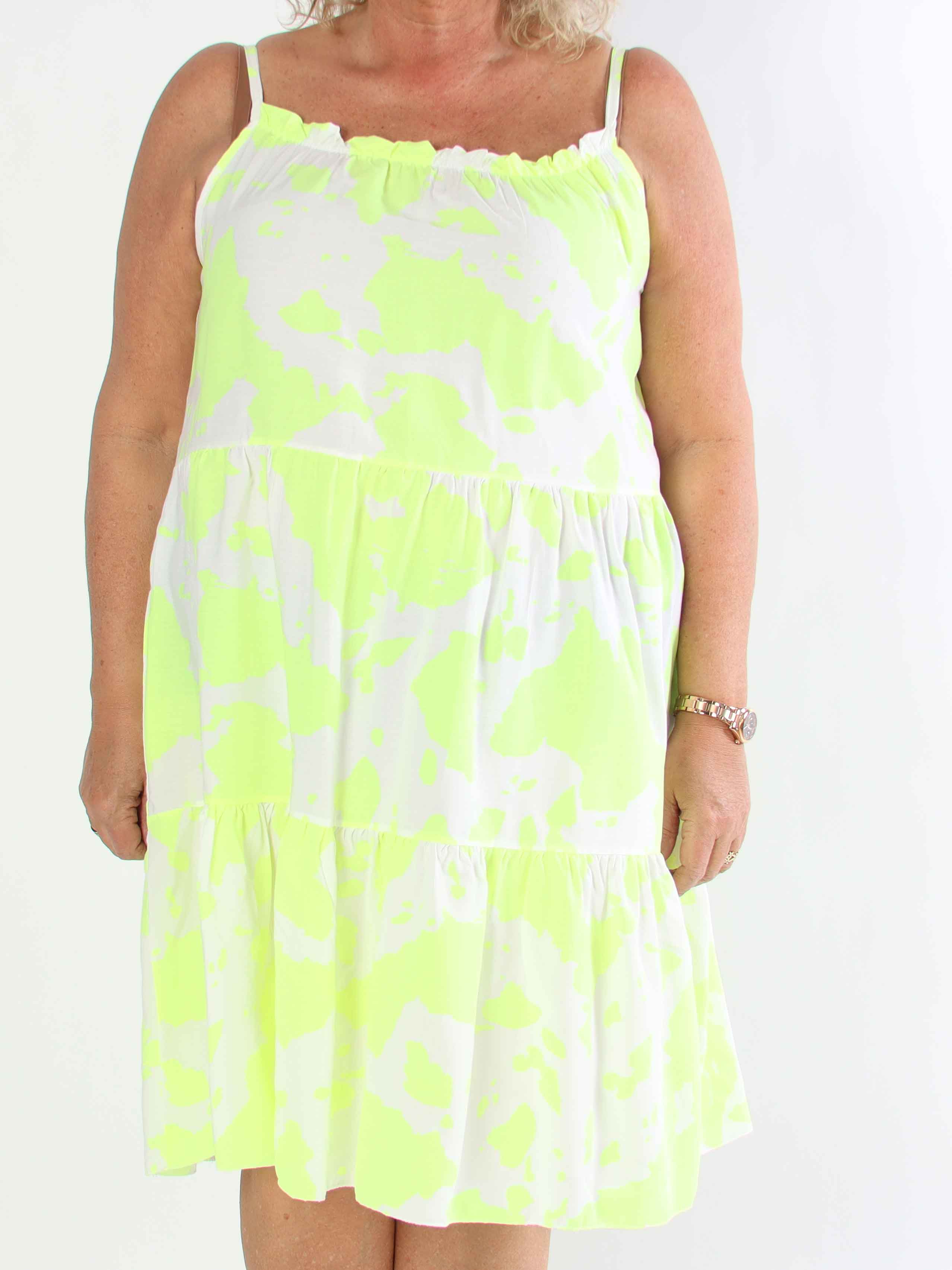 Maeve - Sommerkjole i bomuld med stropper og lag på lag look