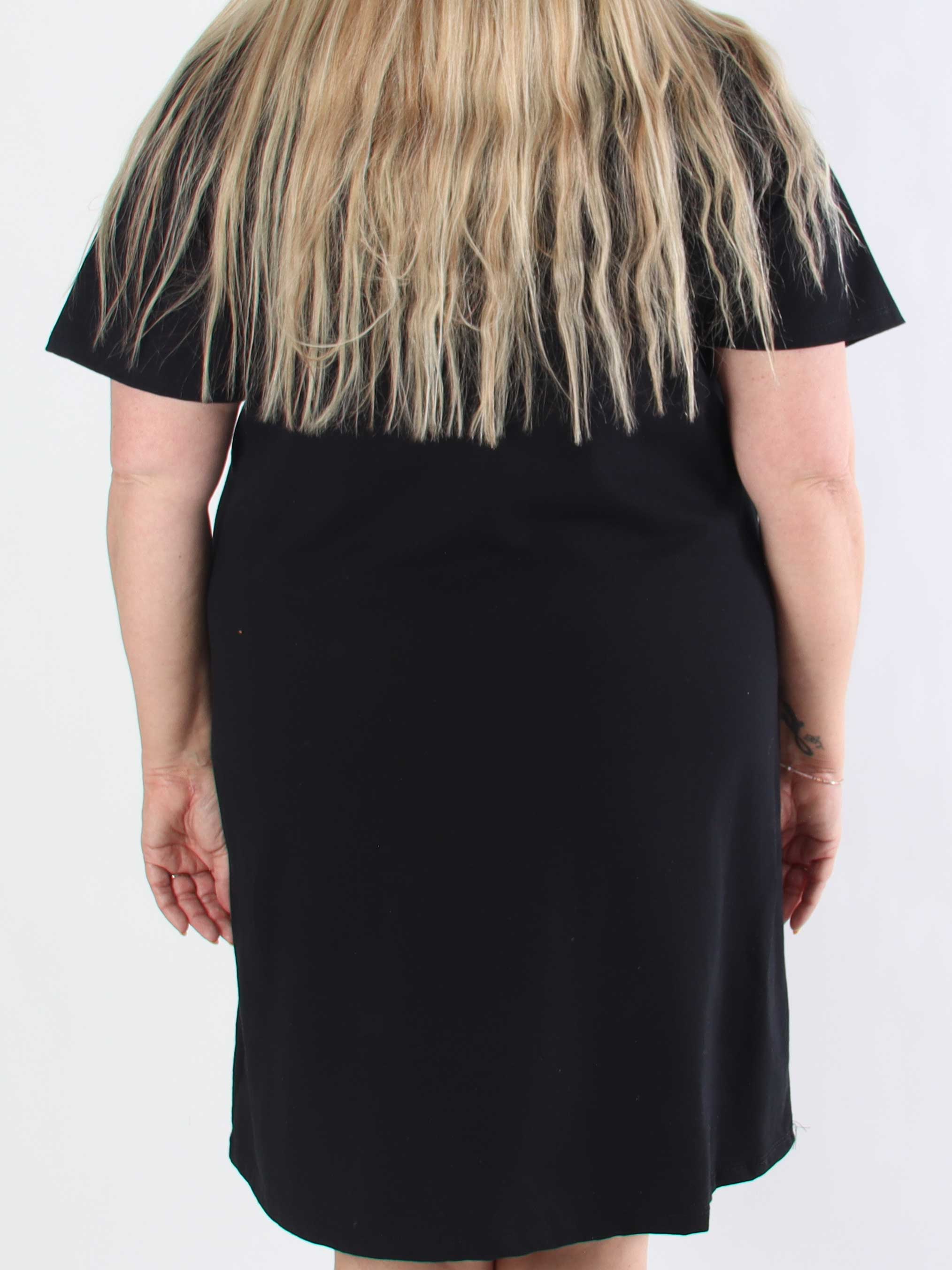 Matilda - T-shirt kjole i bomuld med Ibiza stående