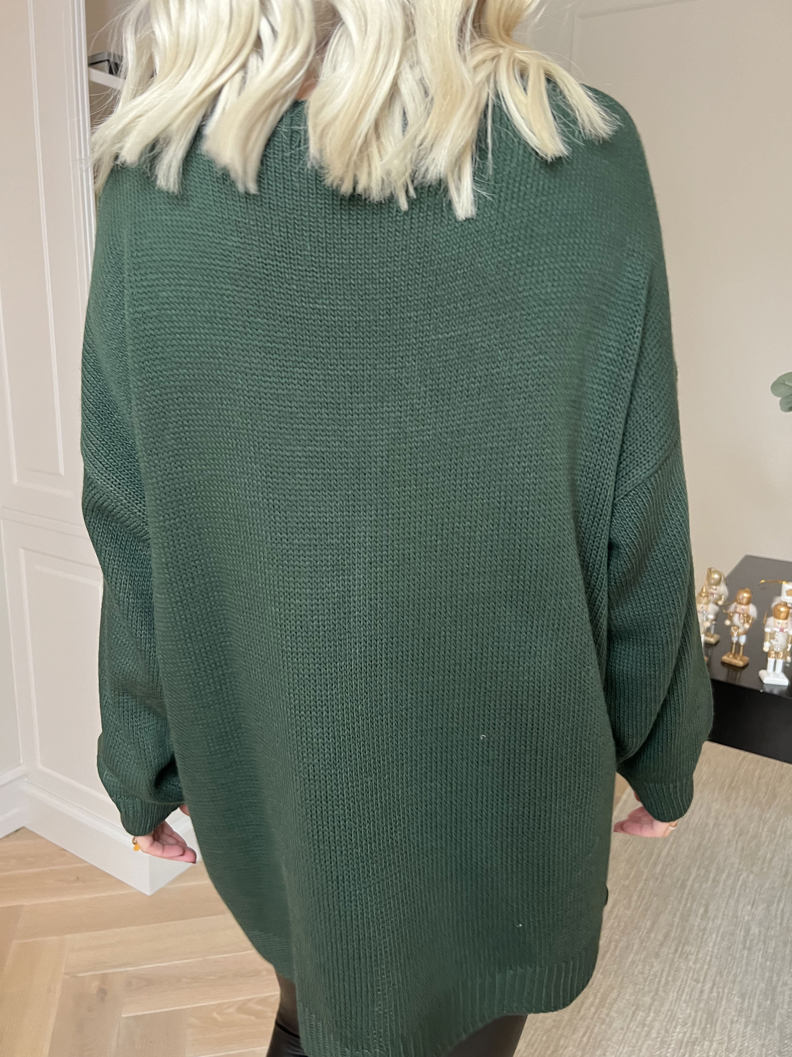 Merry - Julestrik med guld skrift