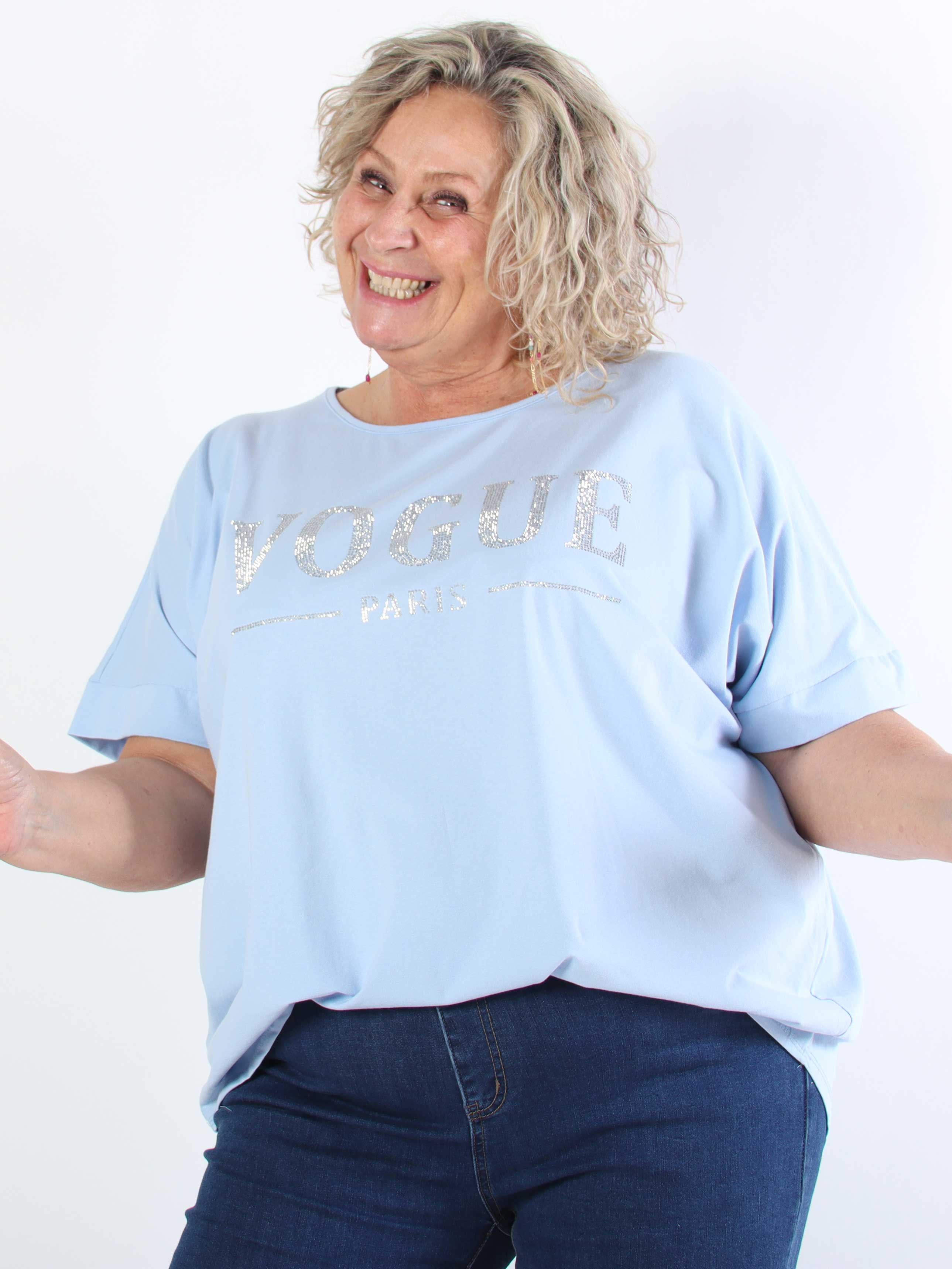 Mintu - T-shirt med similisten i plus size