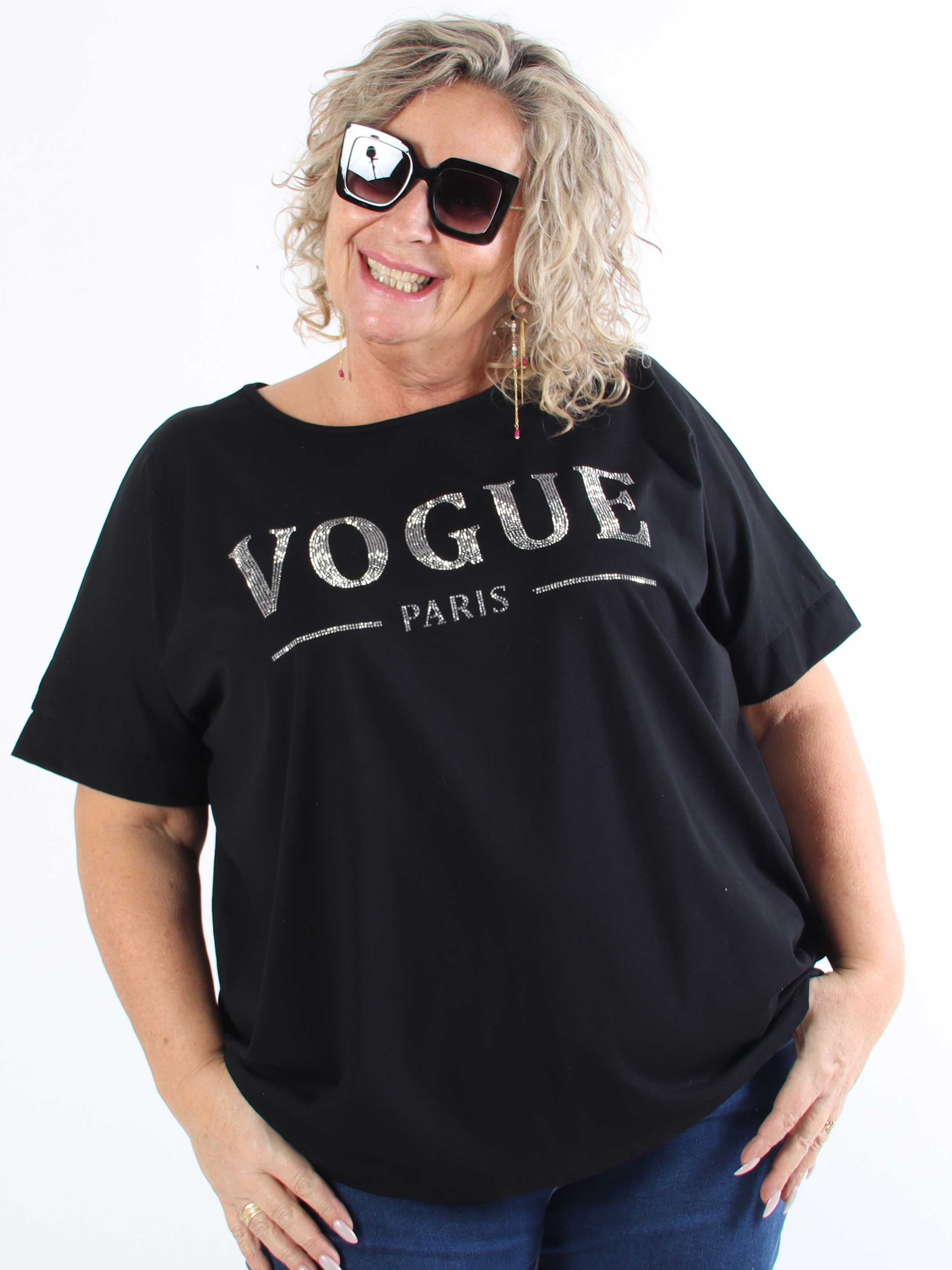 Mintu - T-shirt med similisten i plus size
