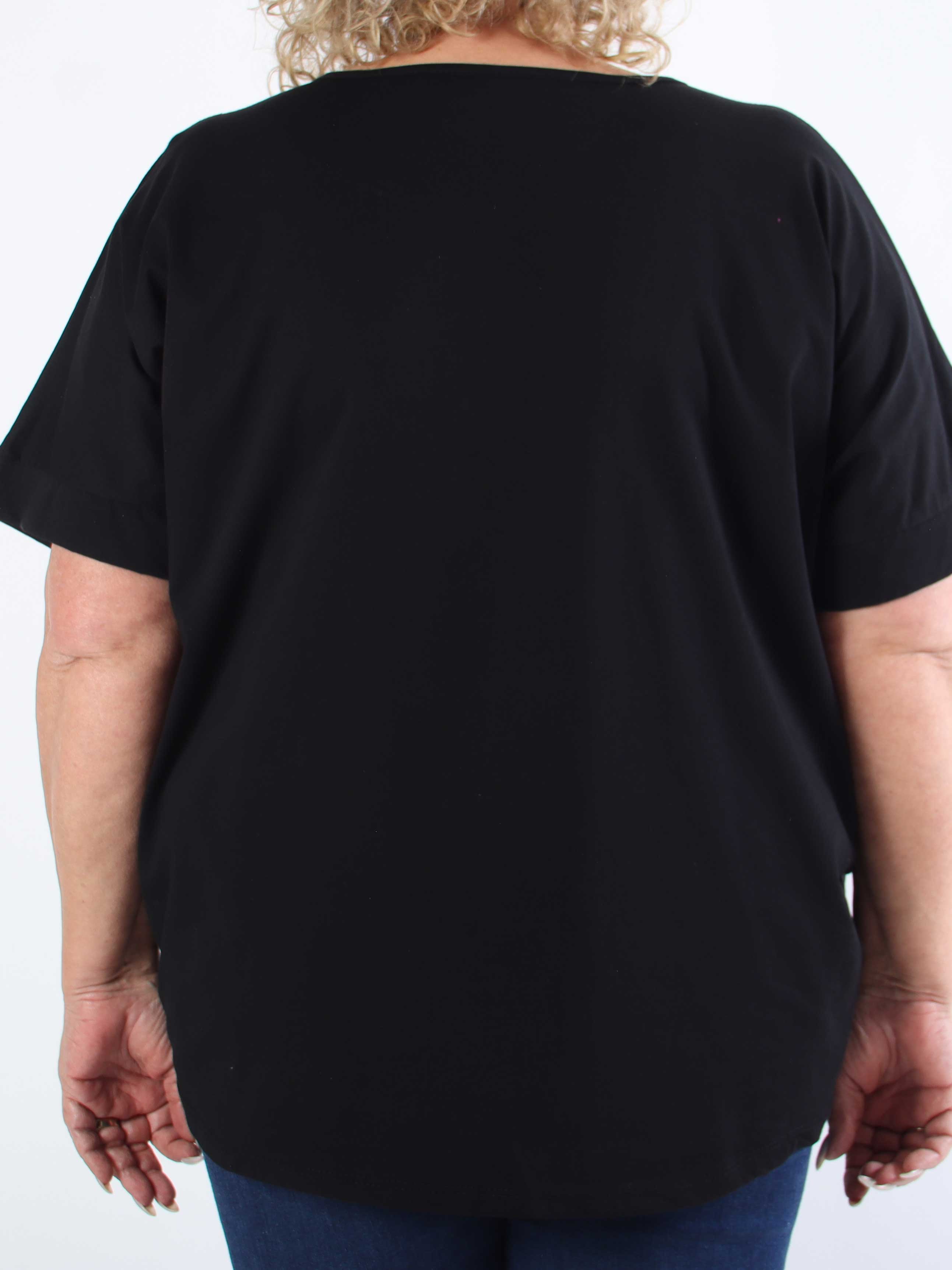 Mintu - T-shirt med similisten i plus size