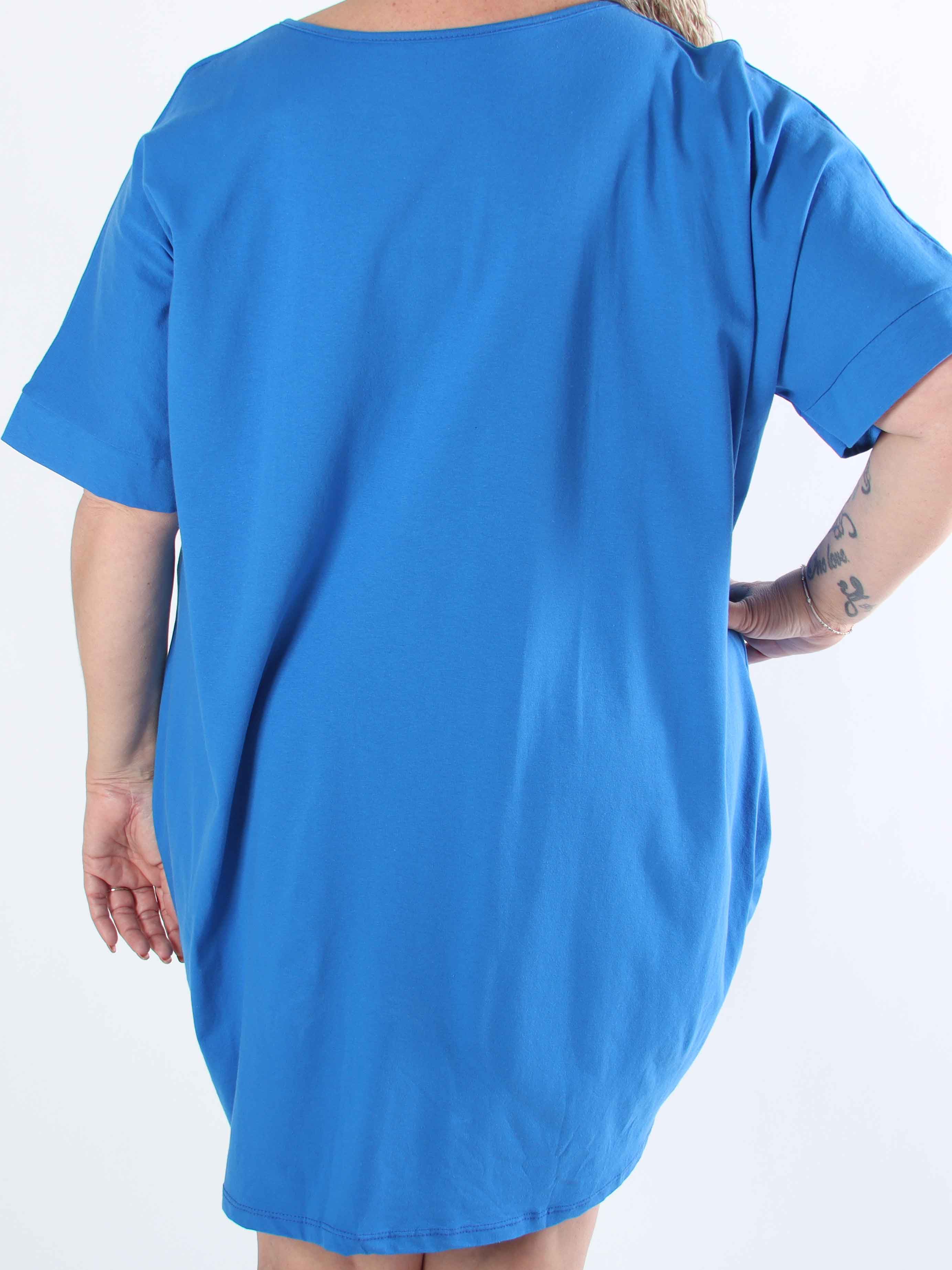 Mintu Dress - Plus size t-shirtkjole i bomuld med similisten