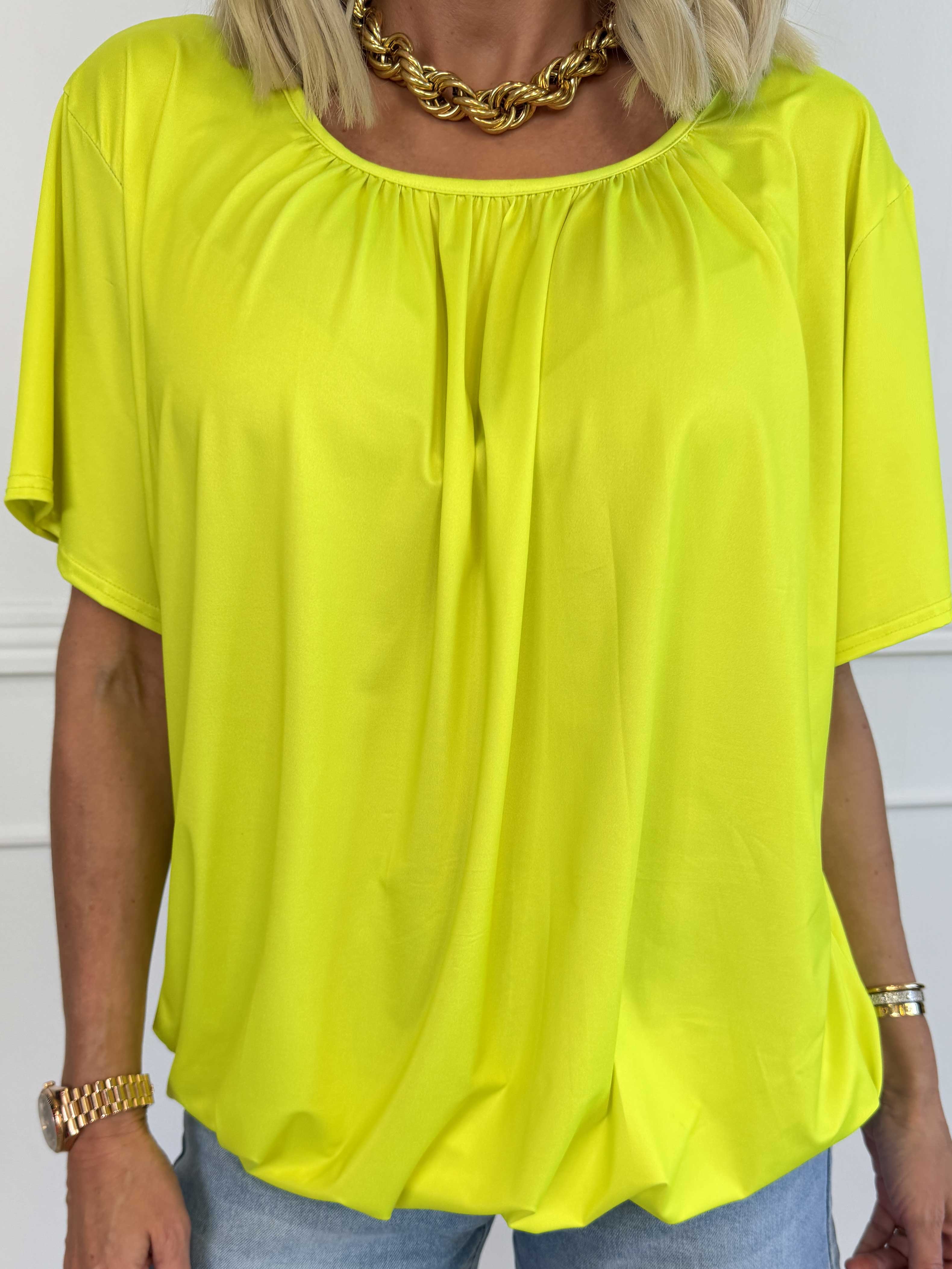 Miracle Plain - Skønneste t-shirt i plain farve med elastik for enden